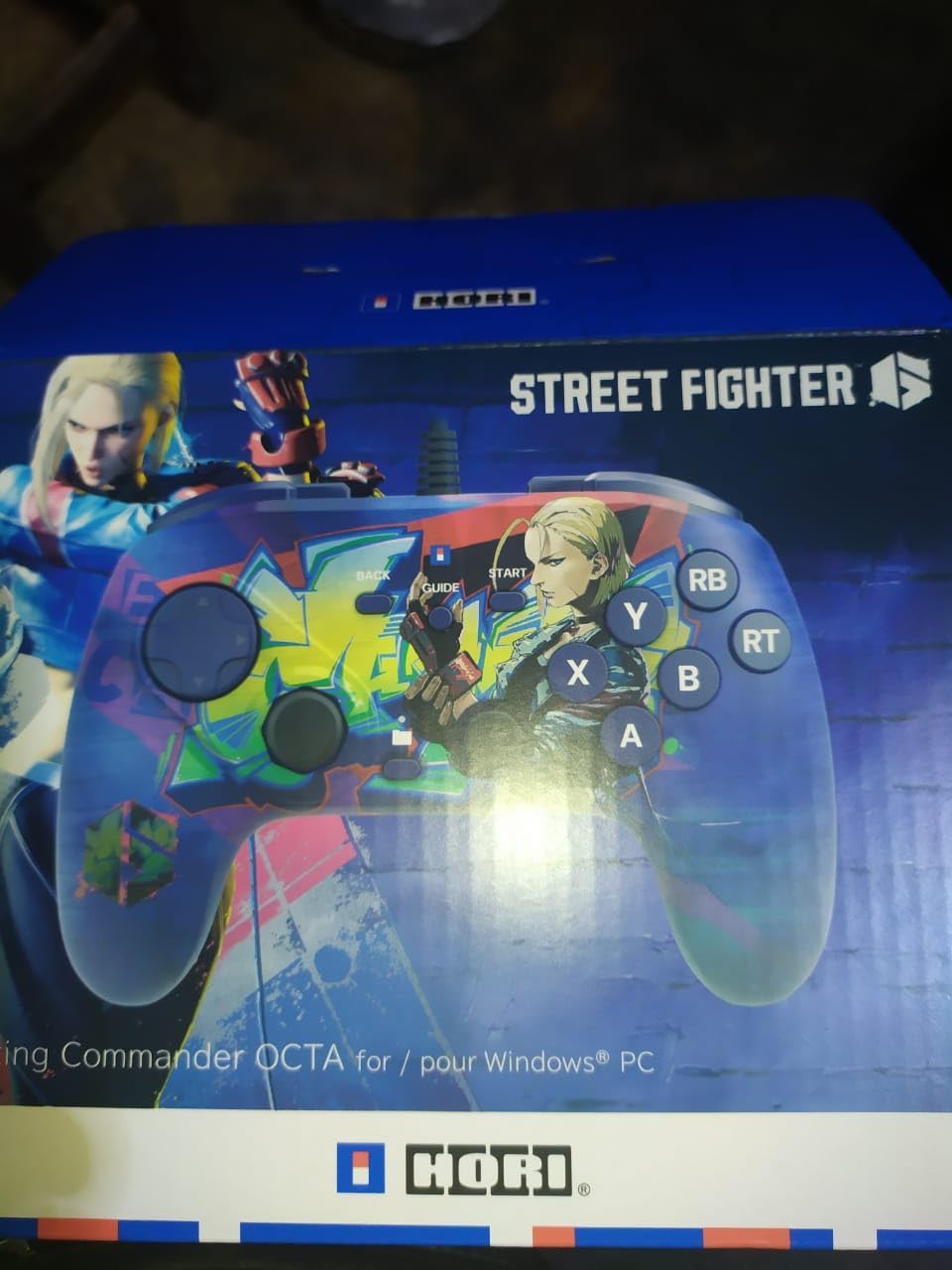 HORI Fighting Commander OCTA (Street Fighter 6 Cammy Edition) for Windows PC - Tournament Grade Wired Fightpad Officially Licensed by Capcom customer photo 2