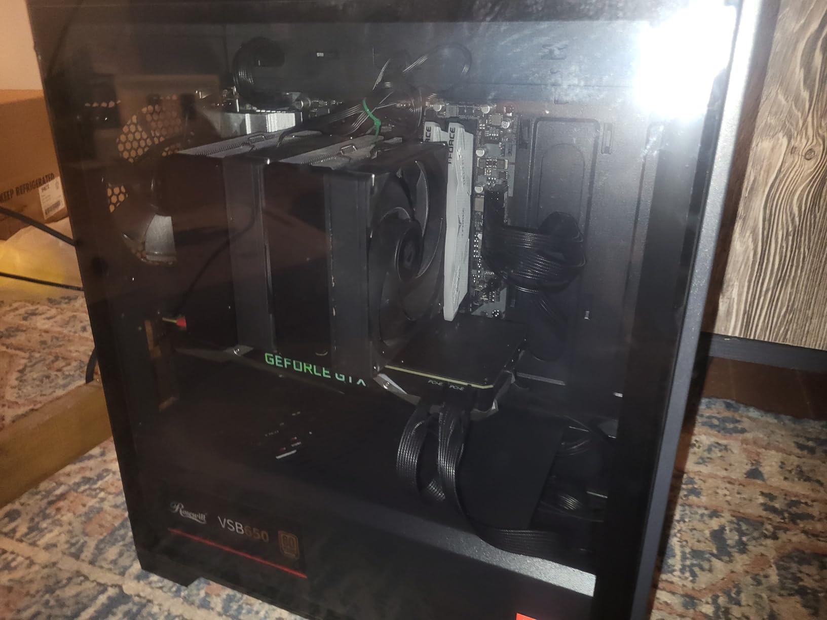 Cooler Master Elite 301 Lite Micro-ATX High Airflow Minimalist PC Case, 365mm GPU Max, Compatible RTX 5080|RX 7090 XT, 280mm AIO Max, Type C, Tempered Glass, 120mm PWM Fan, Intakes Grill customer photo 1