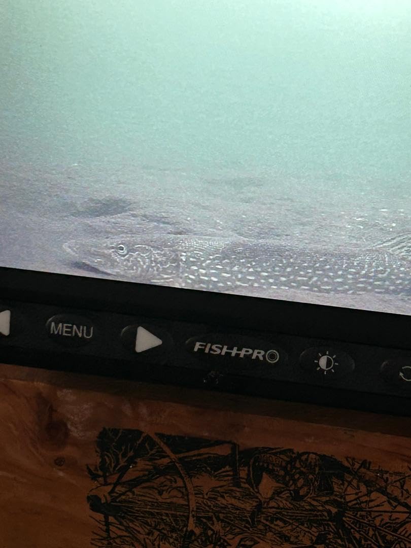 [FishPRO® 2026 Upgrade] NO.1 HD 1080P Underwater Fishing Camera 7''IPS w/DVR-32GB,Ice Fishing Camera w/10,000mAh(Ease to Use), Fish Finder Camera for Ice Lake Boat Fishing w/USB-C, LED+IR, 83ft customer photo 2
