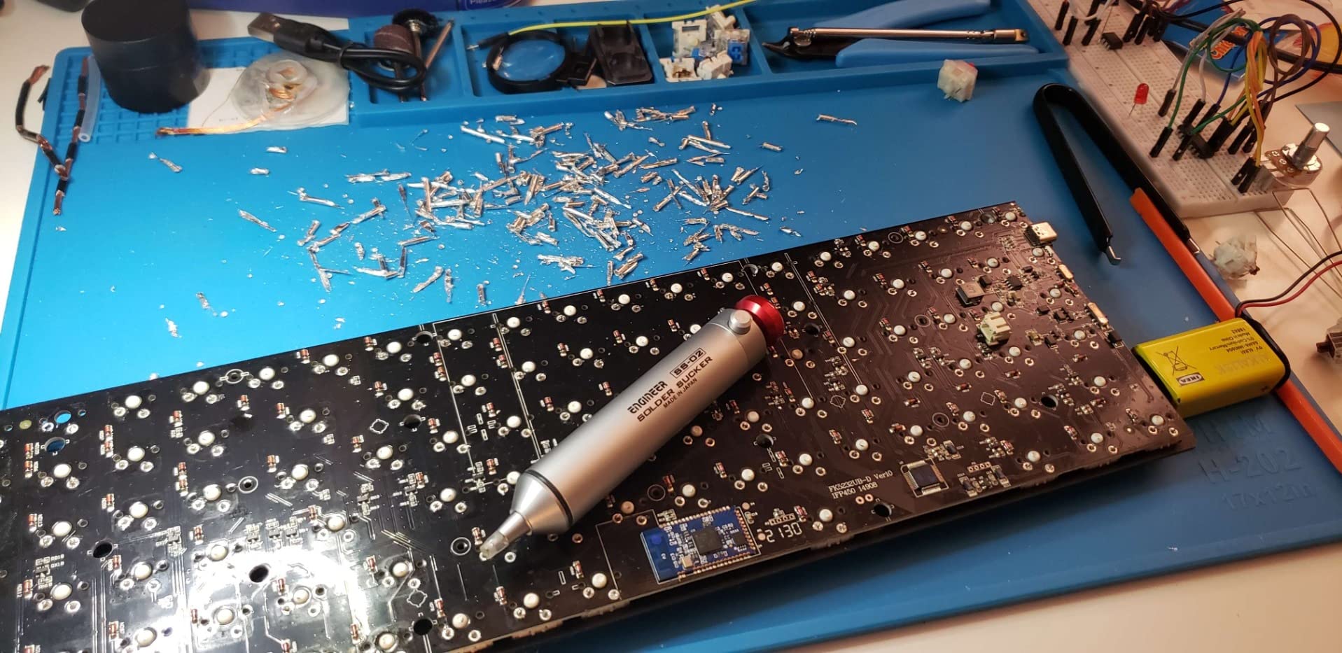 ENGINEER SS-03 Solder Sucker Device Made in Japan Professional Grade Desoldering Pump customer photo 1