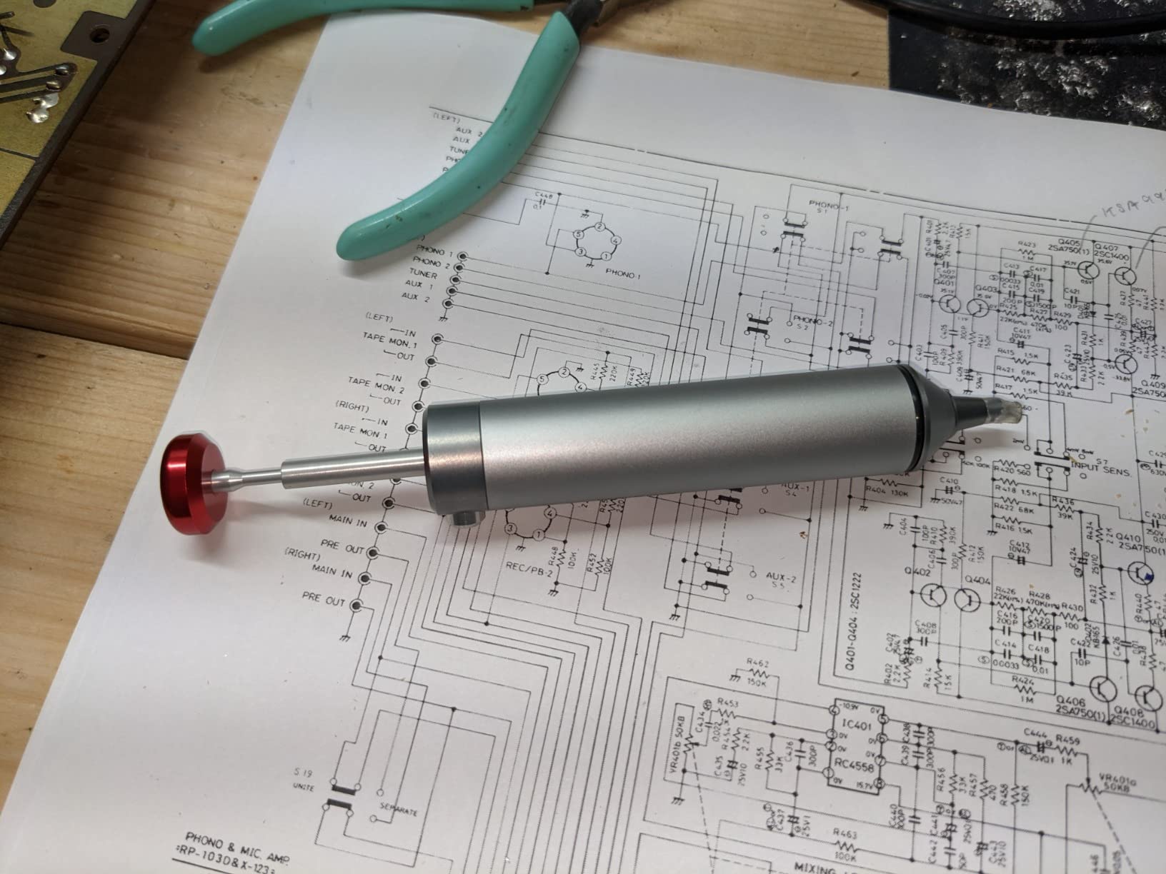 ENGINEER SS-03 Solder Sucker Device Made in Japan Professional Grade Desoldering Pump customer photo 2