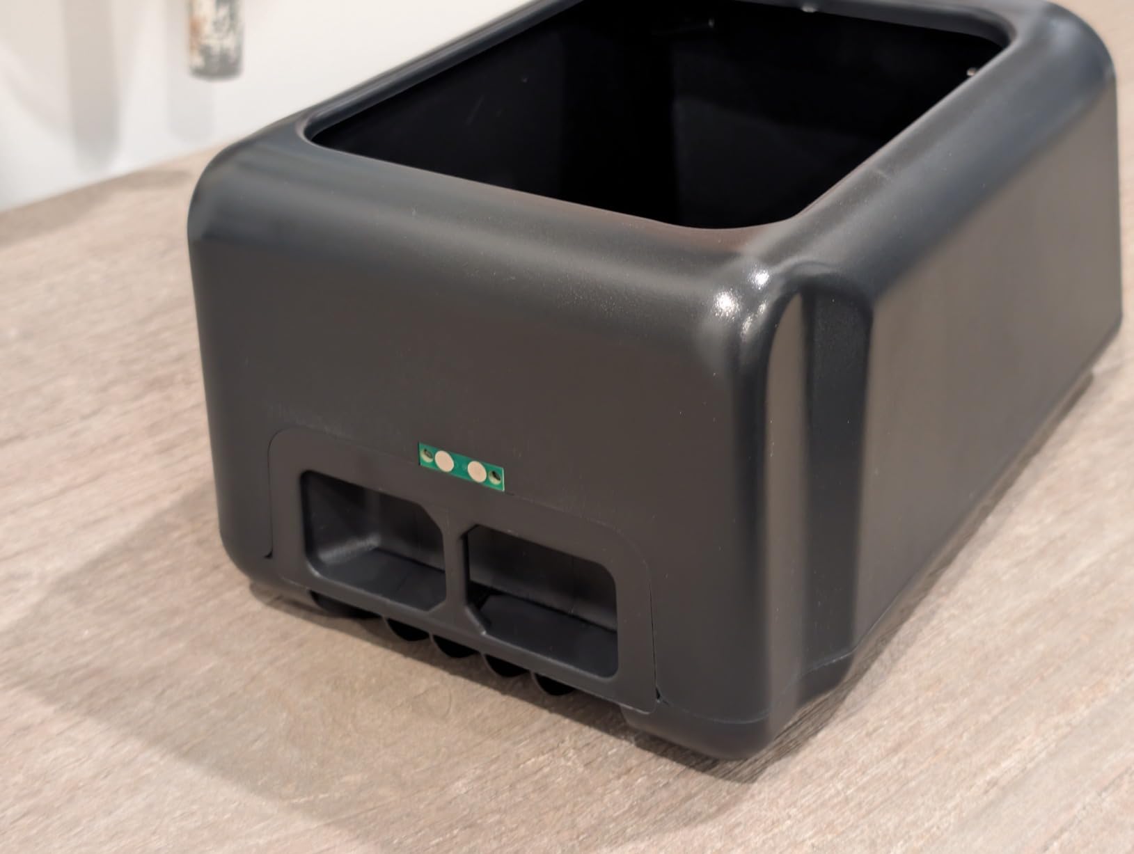 BestEvMod [Lockable Camp Speaker Drawer Organizer Tray Compatible with 2022-2025 2026 Rivian R1T R1S Storage Tray Box ABS w/Vegan Leather Liners Adjustable Dividers Lockable on Car Screen customer photo 2