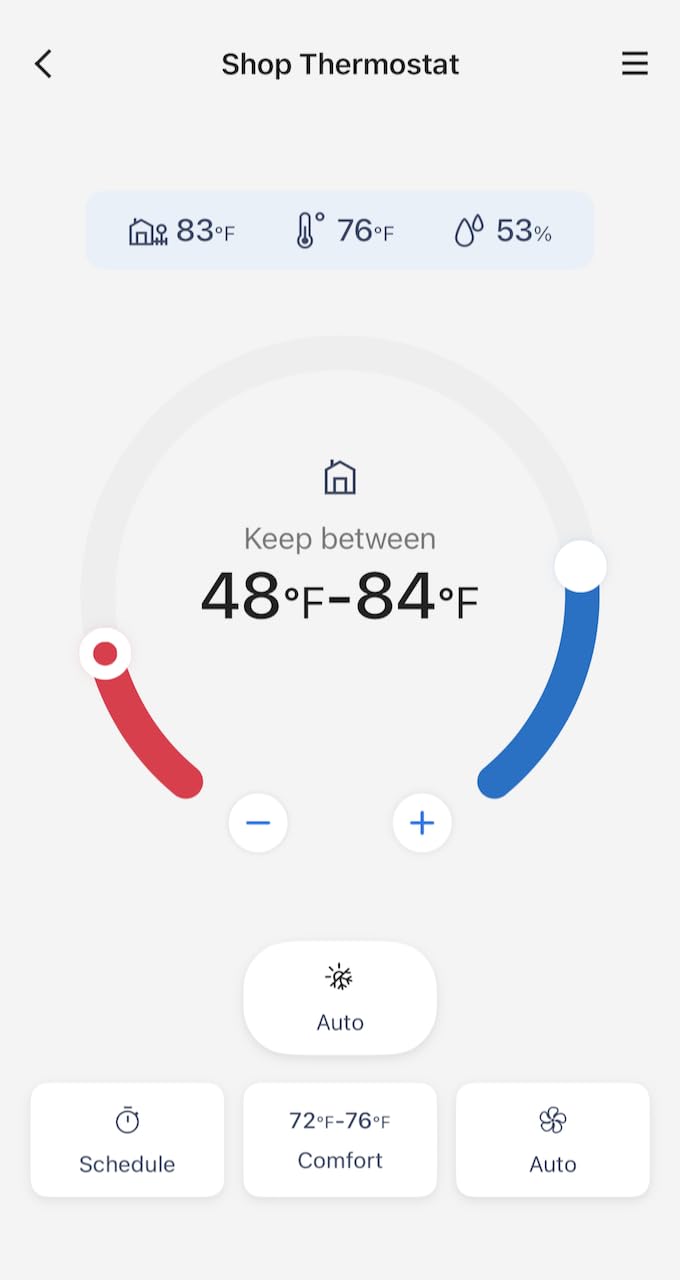 meross Smart Thermostat for Home, WiFi Thermostat Works with Matter, Alexa, Apple Home, Google Assistant, App & Voice Control, 7x24h Scheduling, Energy Saving customer photo 2