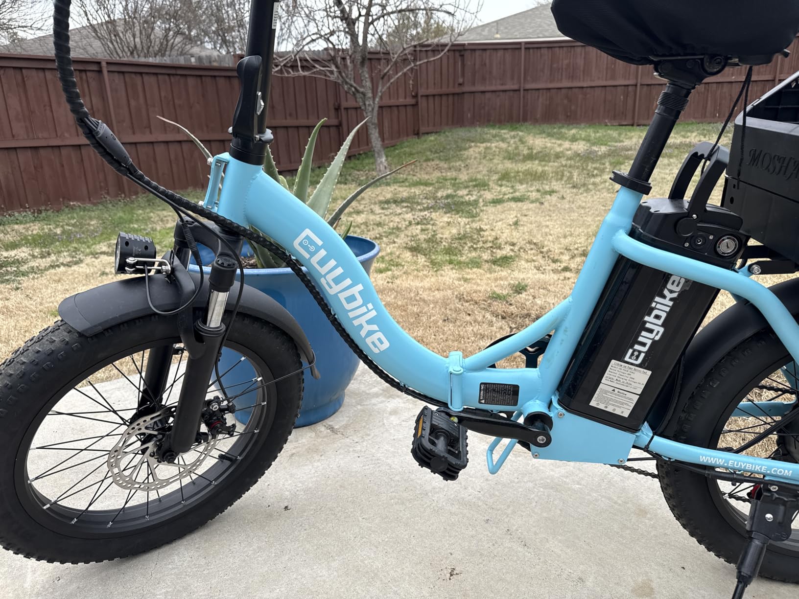 Folding Electric Bike for Adults with Peak 1000W Motor, 48V 20AH Battery up to 30MPH 80 Miles, 20