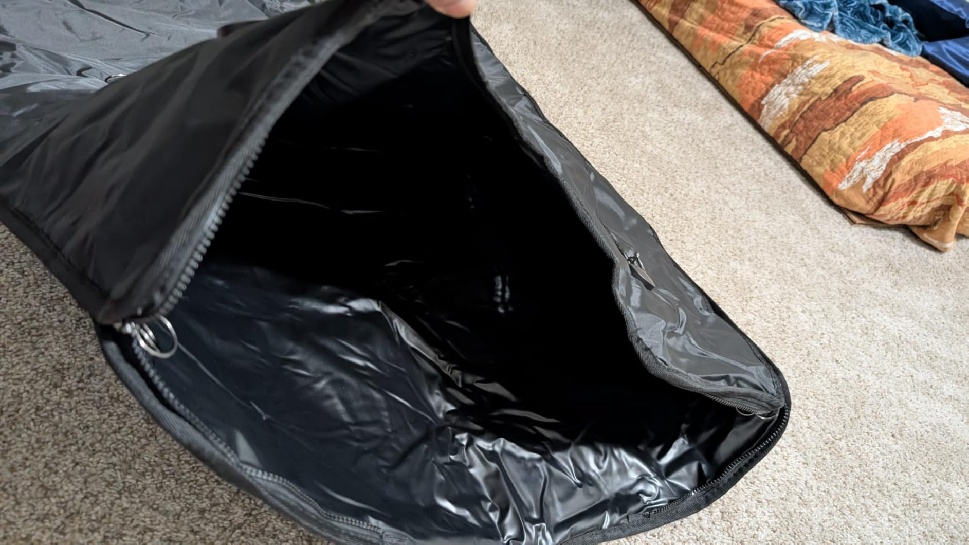 Portable Infrared Sauna Blanket, Detox & Relaxation at Home, Adjustable Timer 20-60 Min, Temperature Range 86-158℉, 6 ft x 2.6 ft, Oxford Fabric customer photo 2