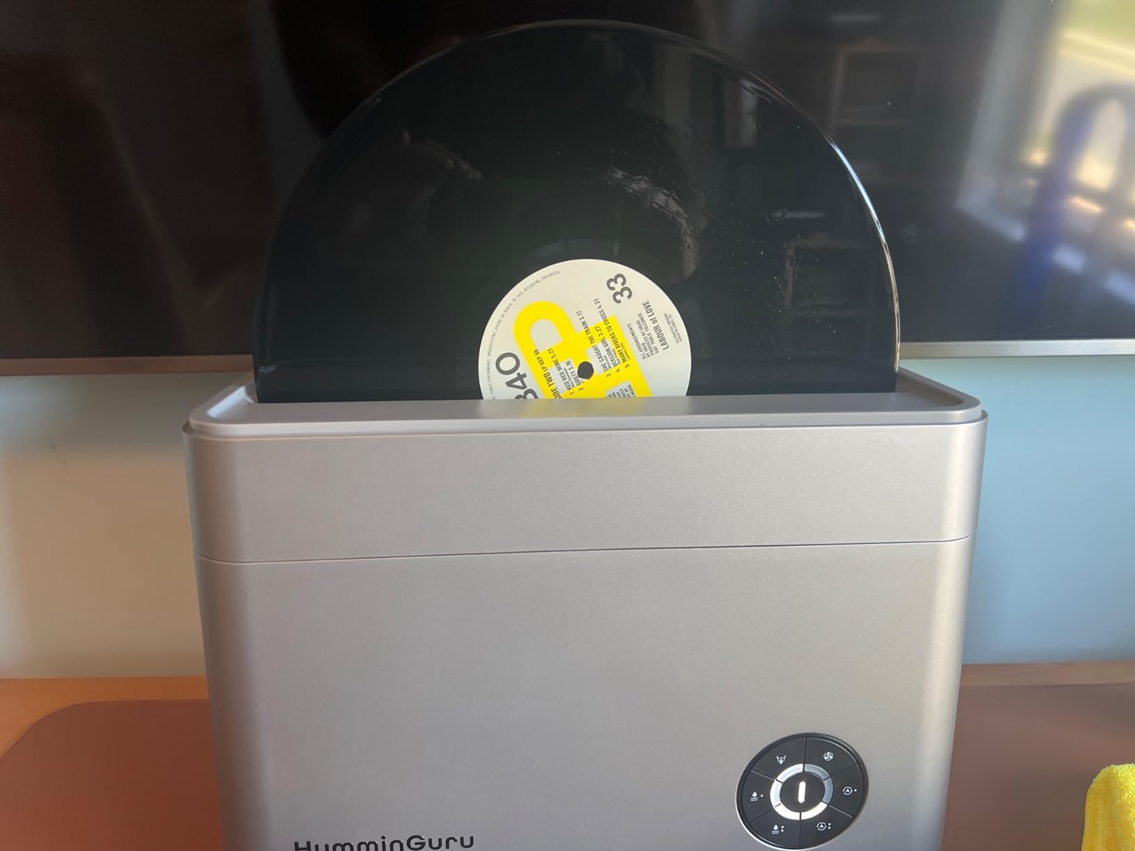 Ultrasonic Vinyl Record Cleaner- 40kHz Ultrasonic Vinyl Record Cleaning Machine with Auto Drying, Vinyl Record Cleaner Kit with Filters, 1Y Warranty (NOVA White Sand, 7/10/12 Inch) customer photo 1