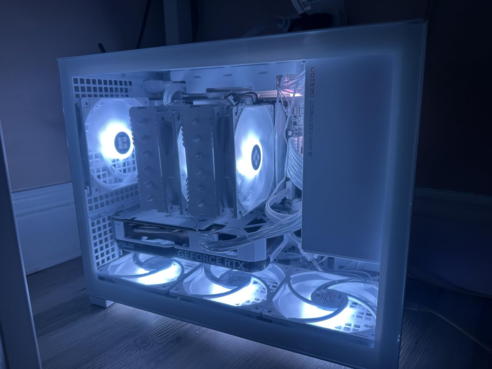 Thermalright 5 Pack TL-C12C-S CPU Fan 120mm ARGB Case Cooler Fan, 4pin PWM Silent Computer Fan with S-FDB Bearing (5 Quantities) customer photo 1