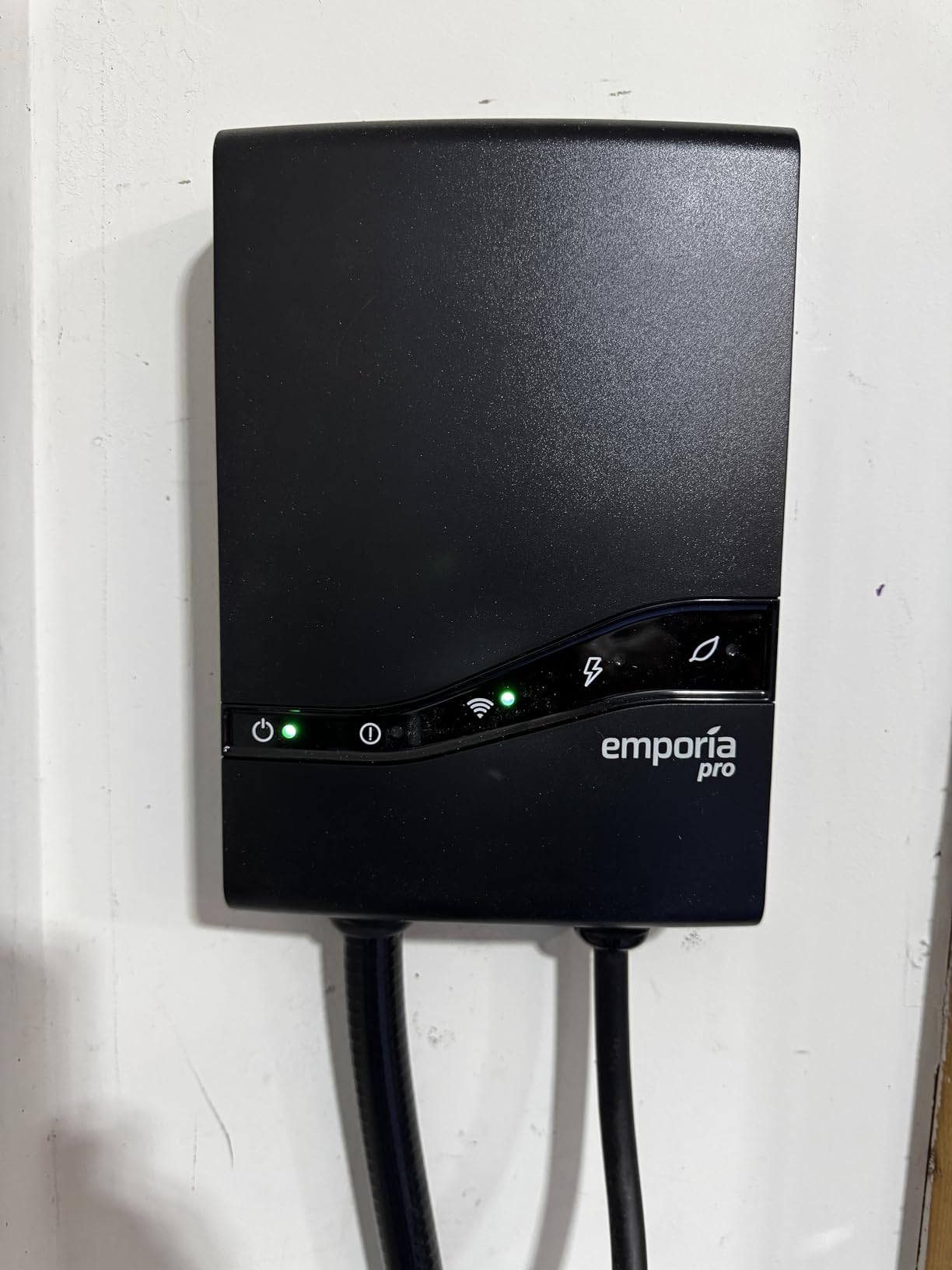 EMPORIA Pro Level 2 EV Charger with PowerSmart - 48 amp Fast EV Charger for Home with Hardwire and J1772 Connector - 240v Electric Vehicle Charging Station and 25' EV Charging Cable customer photo 1