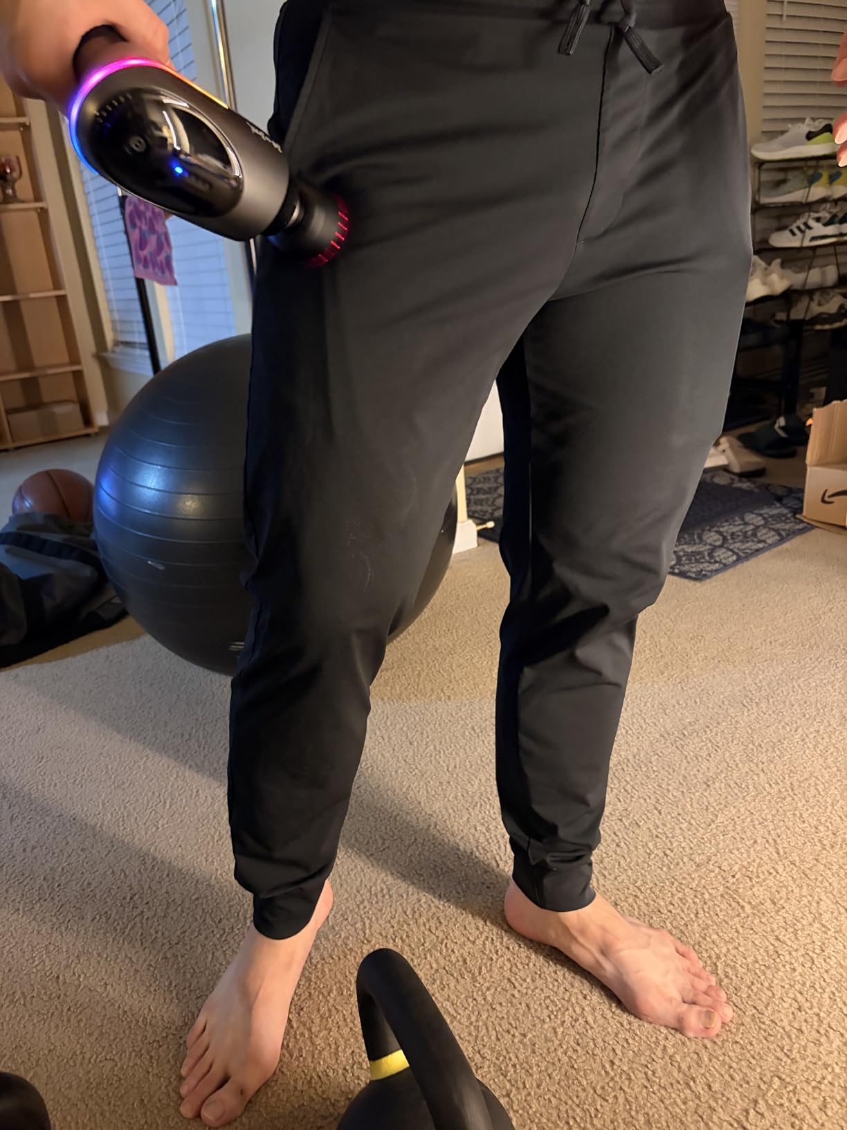 BOB AND BRAD A2 Pro Massage Gun with Heat and Cold Therapy, FSA-HSA Eligible Professional Percussion Massage Gun Deep Tissue for Back Pain Relief, Heated Muscle Massager with Force Sensor for Athletes customer photo 1