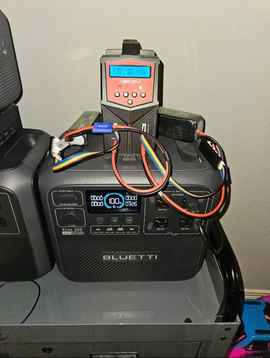 BLUETTI Elite 200 V2 Portable Power Station, 2073.6Wh LFP Battery Backup w/ 4 2600W AC Outlets (3900W Power Lifting), 0-80% Fast Charging in 50 Min, Solar Generator for Camping, Off-grid and Emergency customer photo 2