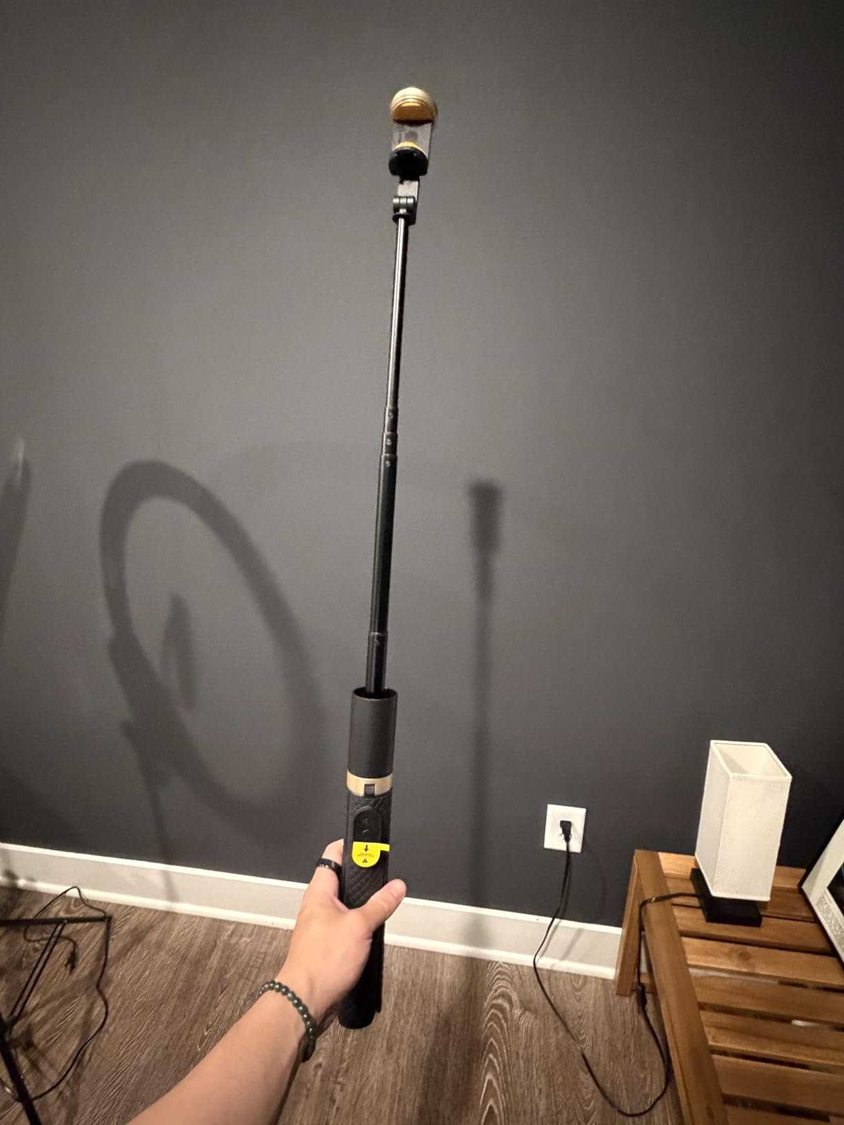 Phone Tripod & Selfie Stick with Remote, Portable, Lightweight for Video Recording Vlog, Extendable Travel Tripod Stand Compatible with iPhone Android, Black, 62