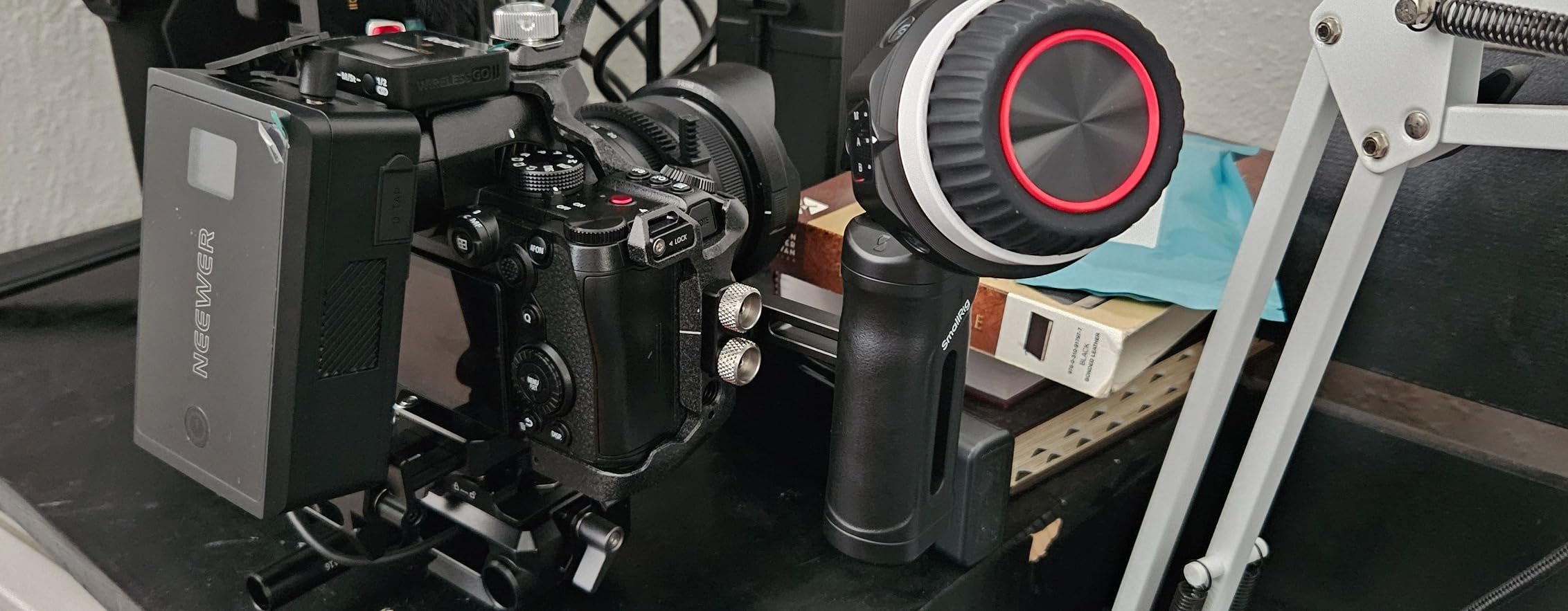 SmallRig Wireless Follow Focus Kit (Lite) with Handwheel Controller & Receiver Motor customer photo 2