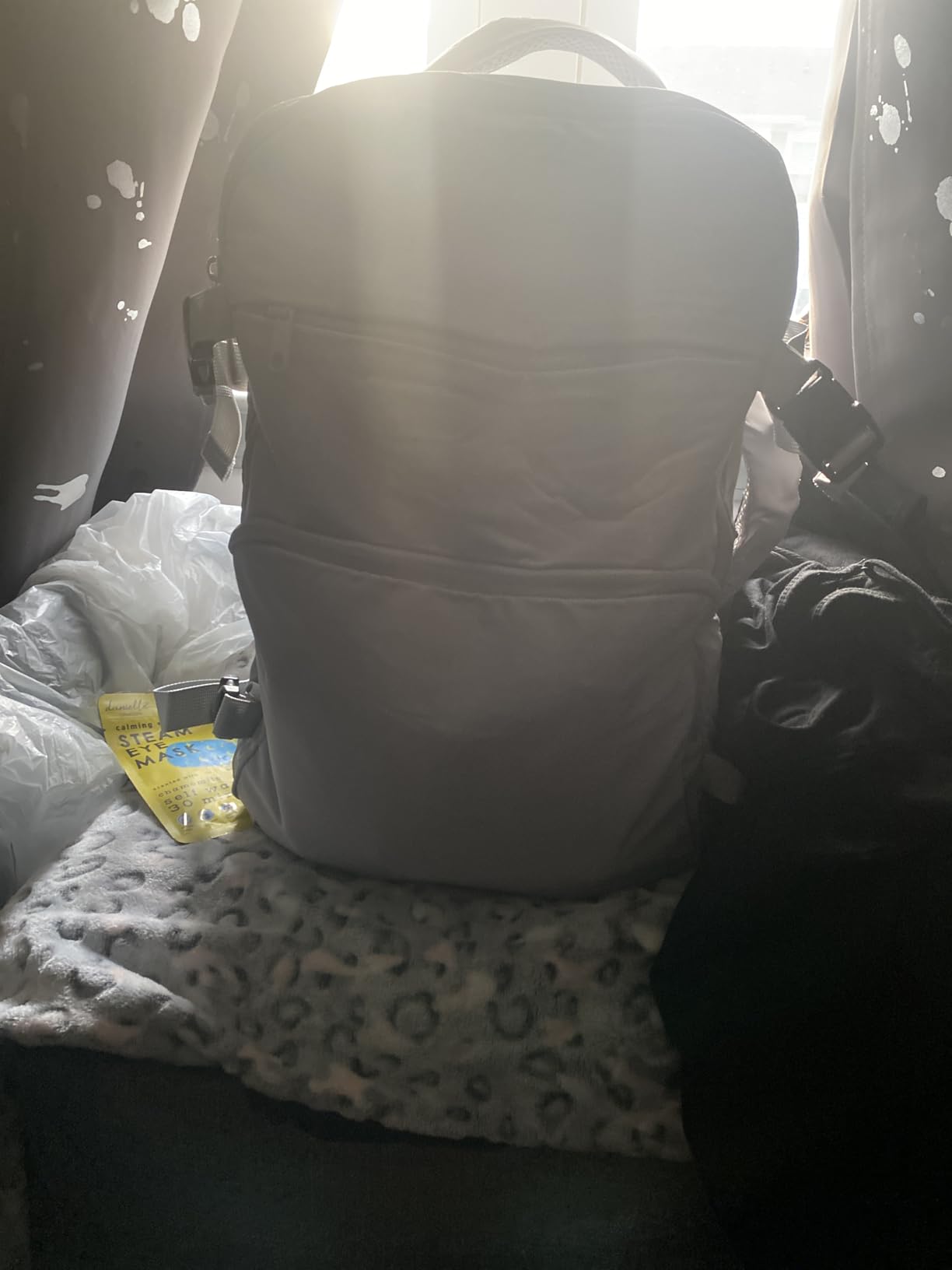 ZOMFELT Travel Backpack for Women Men, Carry on Backpack, TSA 15.6 inch Laptop Backpack Flight Approved, Personal Item Travel Bag Nurse Bag Casual Daypack for Weekender Business Trip, Black customer photo 2