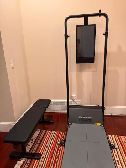 Speediance Smart Home Gym, Multi-Functional Gym Machine for Full Body Strength Training, All-in-one Gym Equipment, Digital Weight System, Workout Station, Squat Rack, Gym Monster 2 customer photo 2
