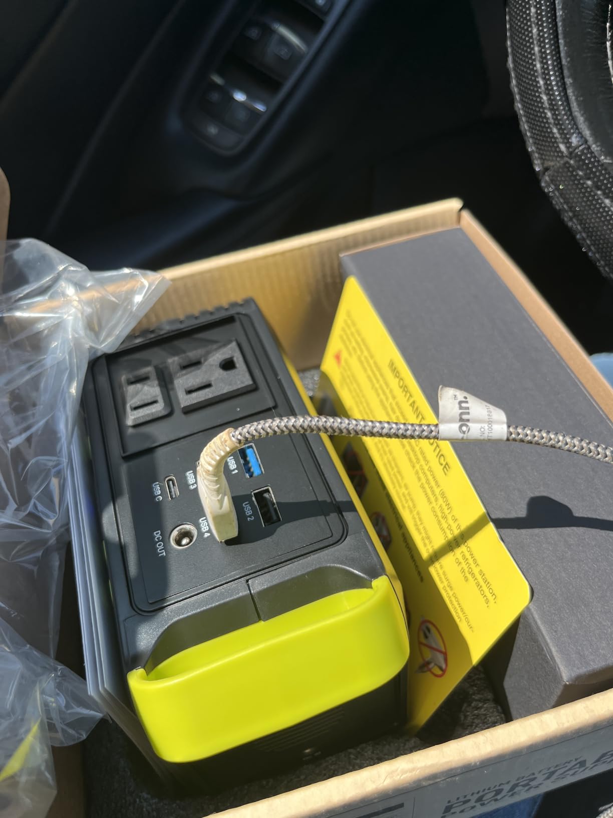 MARBERO Solar Generator 111Wh Portable Power Station with Solar Panel 30W Included, Power Bank with AC Outlet 120W Surge customer photo 2