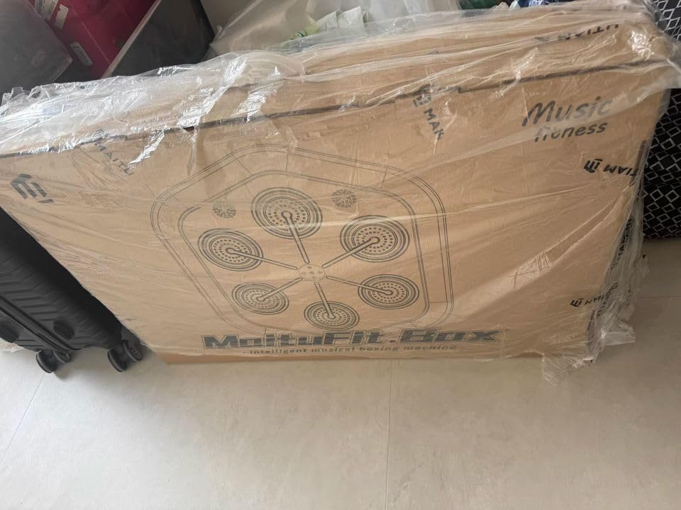 2026 Upgraded Music Boxing Machine M5, Smart Wall-Mount Punching Bag with 24H Standby, 4000+ Music, 160 Synced LED Lights, APP Control, Stereo Sound, Wall-Mount Punching Bag for Home Gym customer photo 2