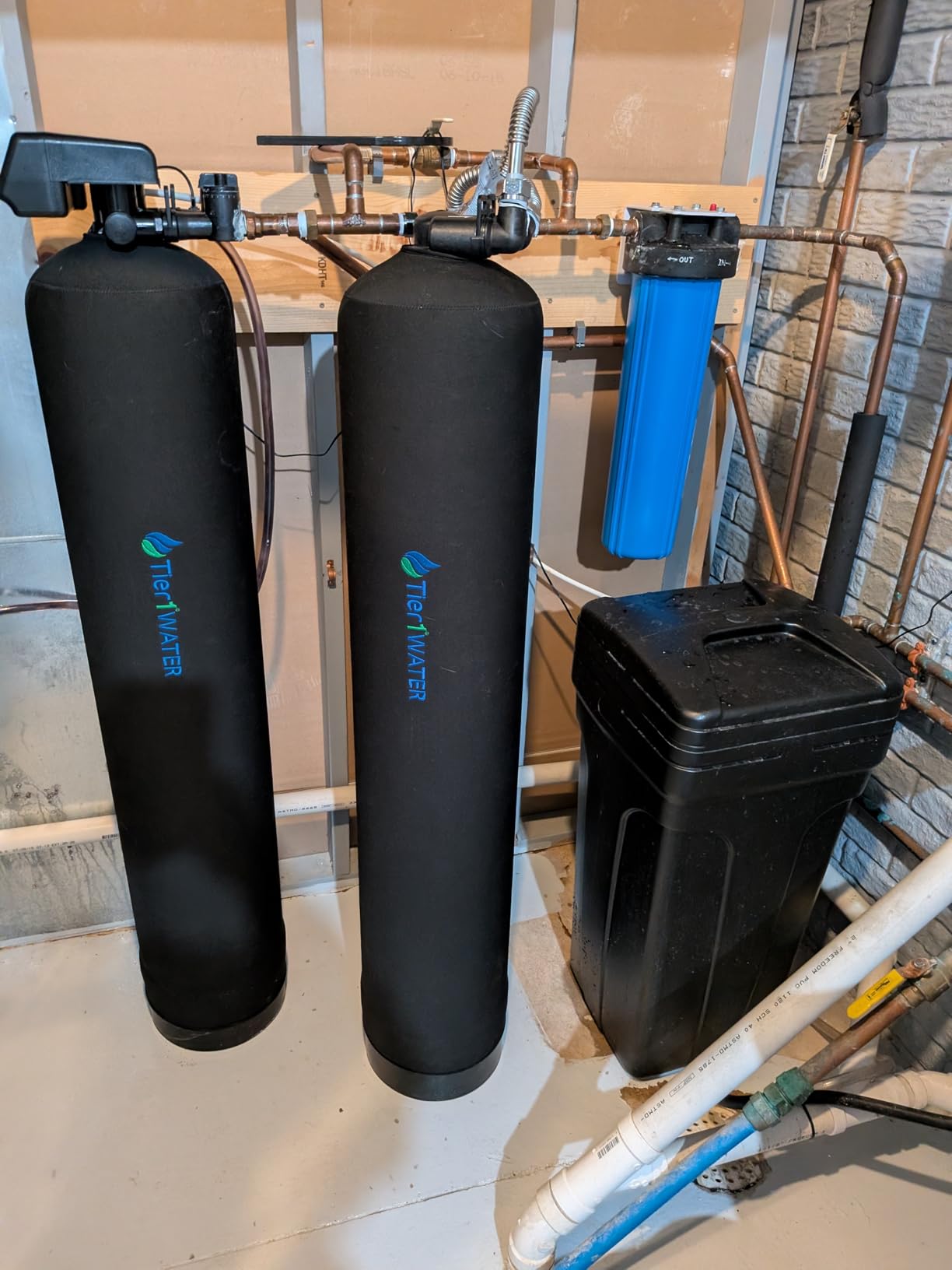 Tier1 Water Softener Alternative | Salt-Free Water Conditioner | TAC Scale Prevention | 900,000 Gallon Capacity customer photo 1