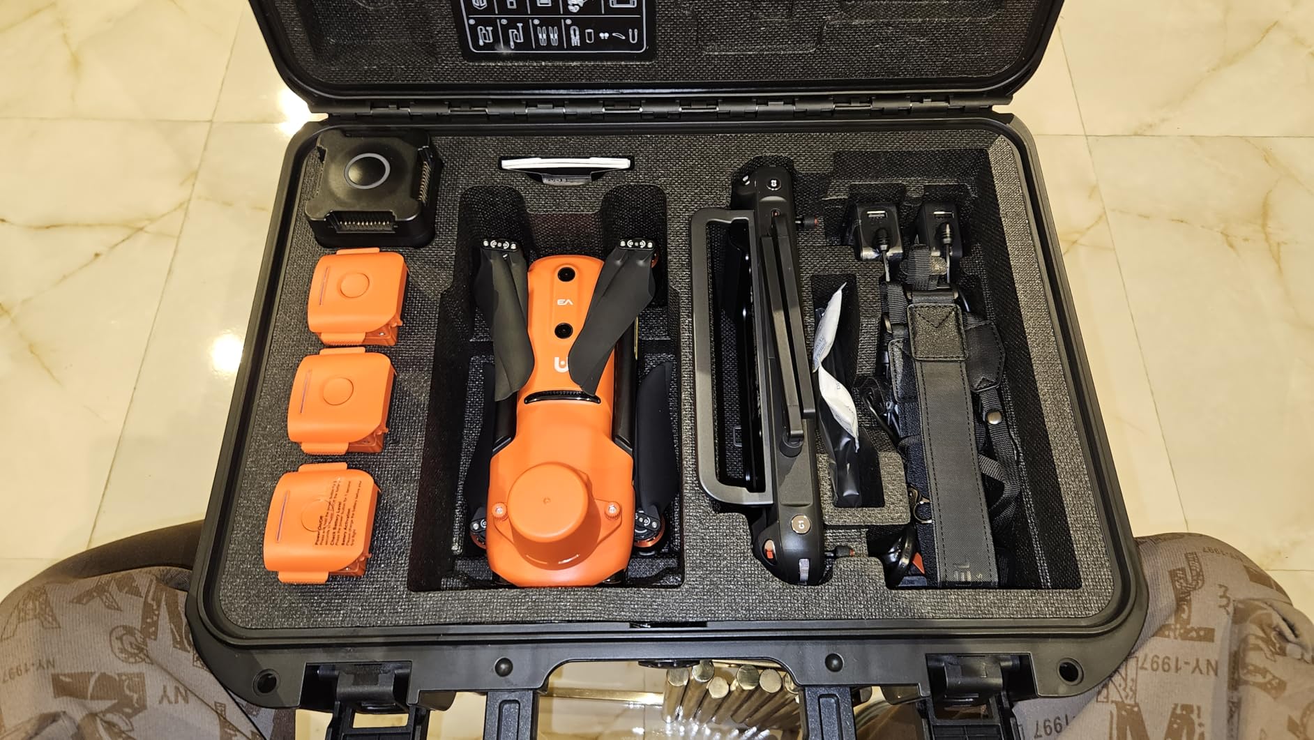 Autel Robotics EVO II PRO RTK V3, Real-time Centimeter-Level Positioning, Remote ID, S-ony 1'' 6K/30fps HDR Camera, GNSS Base Station & PPK Support, 38 Minutes, 15KM Transmission, for Mapping/Photogrammetry/Urban Planning/Searching customer photo 1