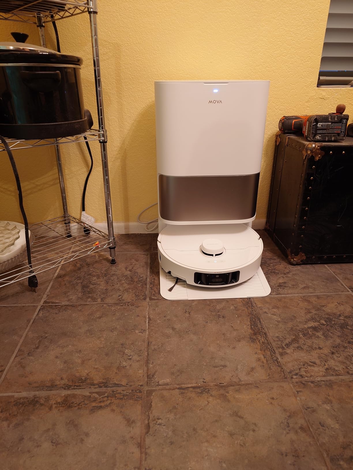 Mova P10 Pro Ultra Robot Vacuum and Mop 13,000Pa Suction, 140°F Hot Water Auto Mop Washing & Drying, Dual Spinning Extenable Mop,10.5mm Lifting for Carpet, 360°Obstacle Avoidance, App Control customer photo 2