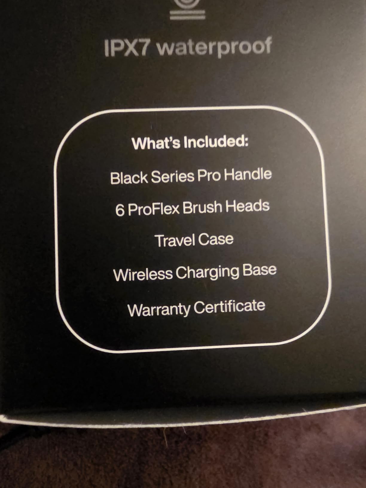 Aquasonic Black Series PRO - Ultra-Whitening Electric Toothbrush - 5 Modes & Smart Timers - Premium Travel Case & 6 Proflex Brush Heads - ADA Accepted customer photo 2