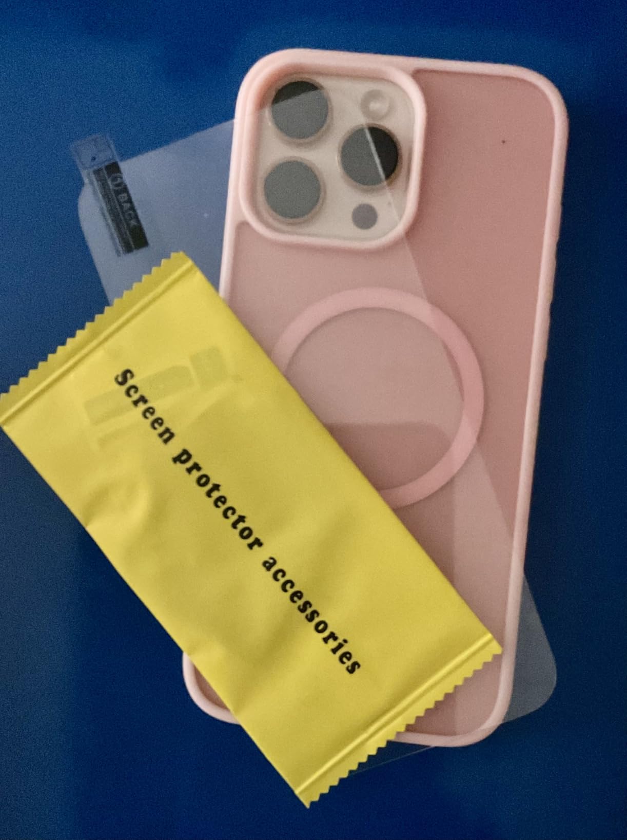 SUPFINE Magnetic for iPhone 15 Case (Compatible with MagSafe) (Military Grade Drop Protection) Translucent Matte Shockproof Phone Cover customer photo 1