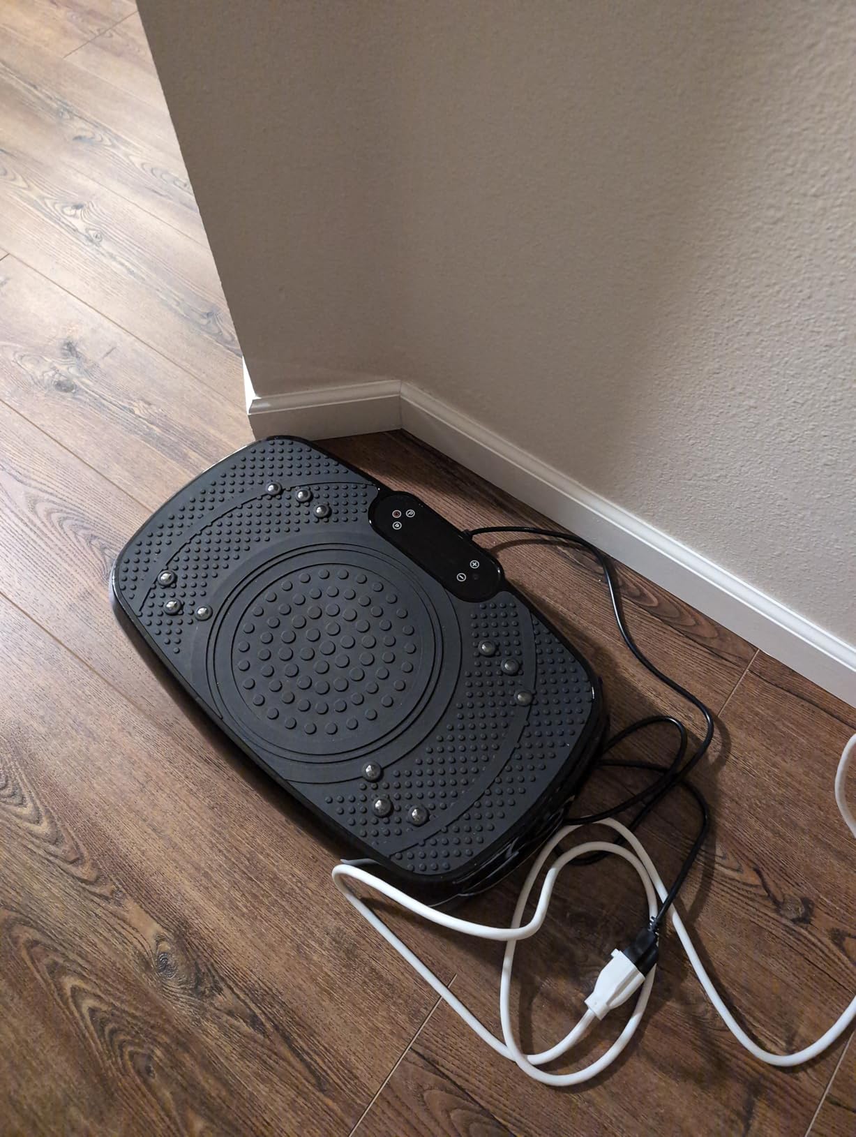 Vibration Plate Exercise Machine: TISSCARE Vibrating Plates for Weight Loss and Lymphatic Drainage, 400lbs Shake Plate Whole Body Workout Platform for Home Fitness Fat Burner Gifts customer photo 2