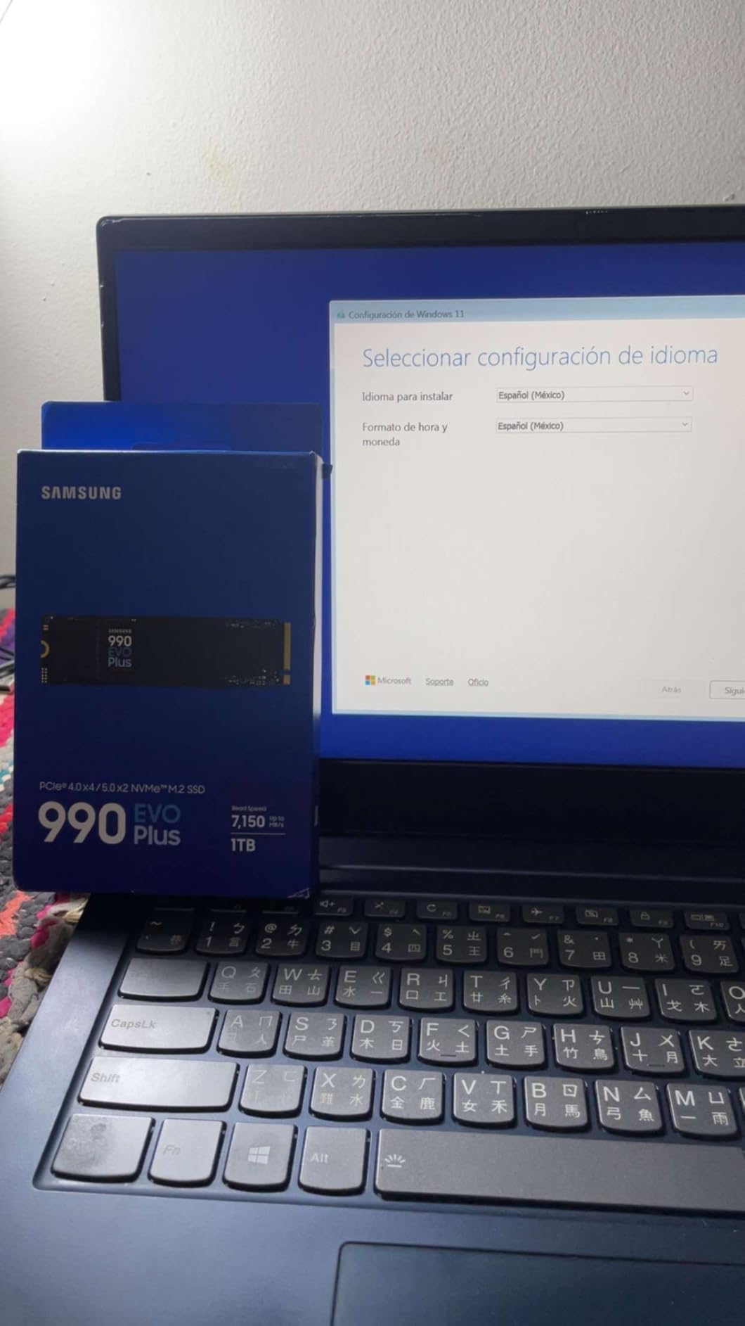 Samsung 990 EVO Plus SSD 4TB, PCIe Gen 4x4 | Gen 5x2 M.2, Speeds Up-to 7,250 MB/s, Upgrade Storage for PC/Laptops, HMB Technology and Intelligent Turbowrite 2.0, (MZ-V9S4T0B/AM) customer photo 2