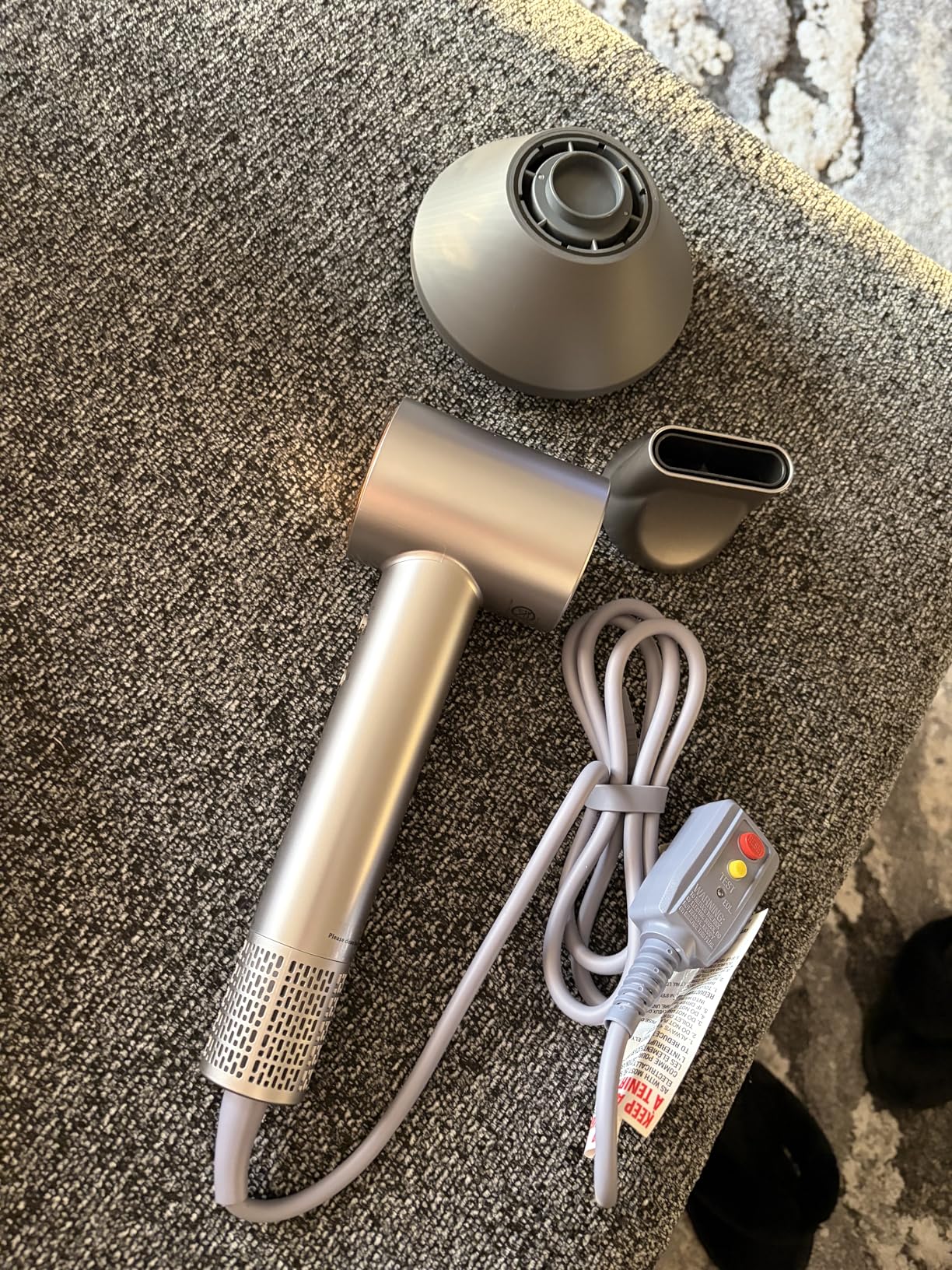 Hair Dryer, 160000 RPM Portable Professional Ionic Hair Dryer with 500 Million Negative Ions, Fast-Drying, Low Noise with Diffuser & Nozzle, Lightweight for Home and Travel customer photo 2