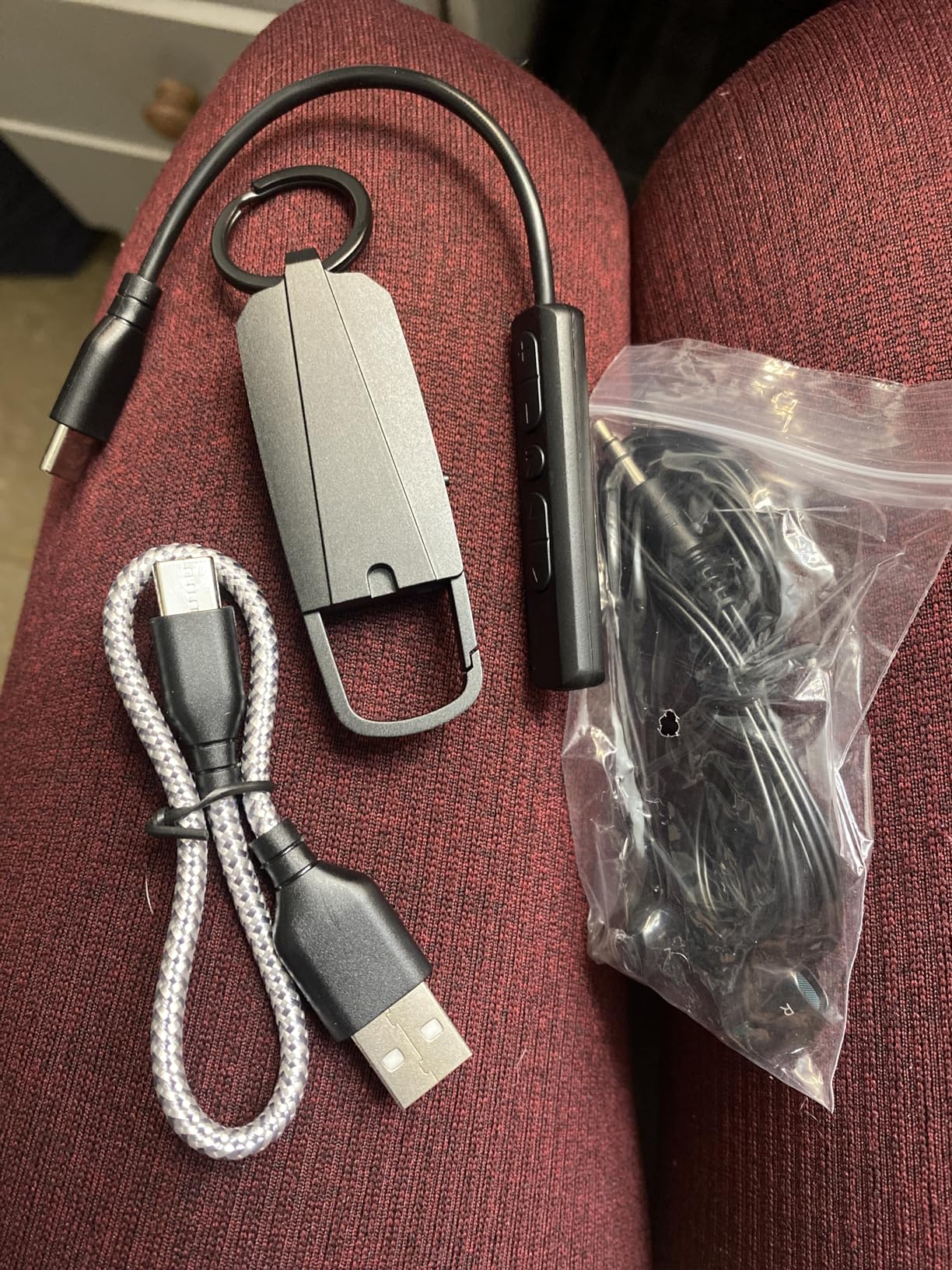 64GB Digital Voice Recorder with Playback - Keychain Voice Activated Recorders Audio Recording Device - 760 Hours Capacity for Lectures Meetings Music customer photo 2