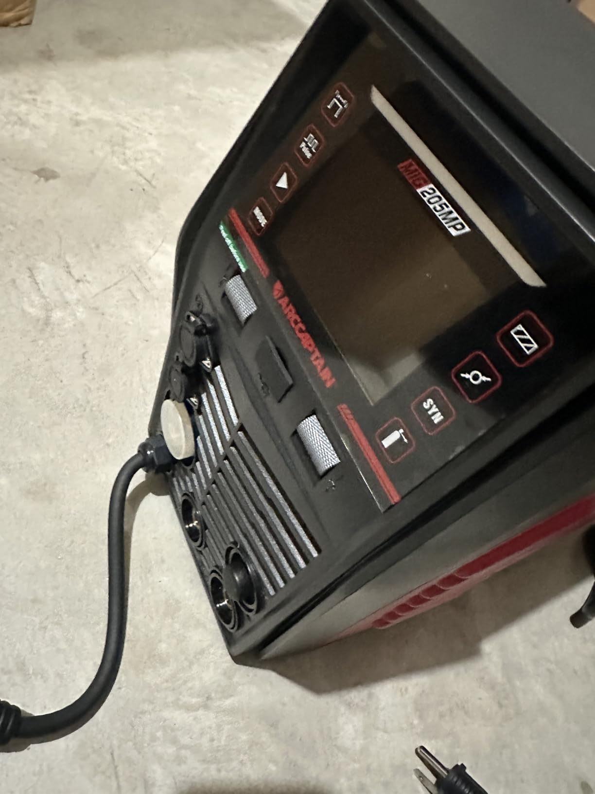 ARCCAPTAIN MIG205MP MIG Welder 9 IN 1 iControl APP Control Plasma Cutter/Pulsed MIG/Flux Core/Spool Gun/DC HF/Lift TIG/Clean/Stick Aluminum Welding Machine 120/240V Dual Voltage Multiprocess Welder customer photo 2