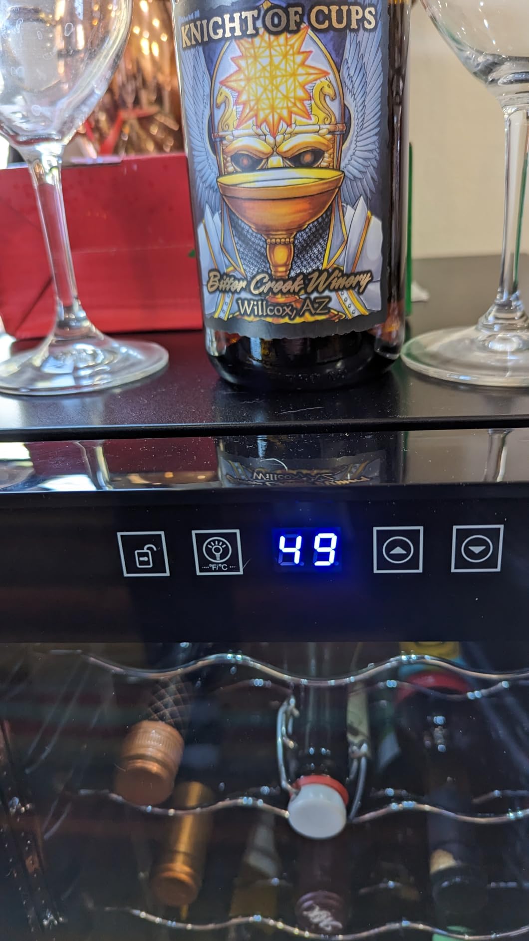 ROVSUN 26 Bottle Wine Fridge, Dual Zone Wine & Beverage Refrigerator w/Independent Temp & LED Control Panel, Built-in/Freestanding/Under Counter Wine Cooler Chiller for Red White Wine/Champagne/Beer customer photo 1