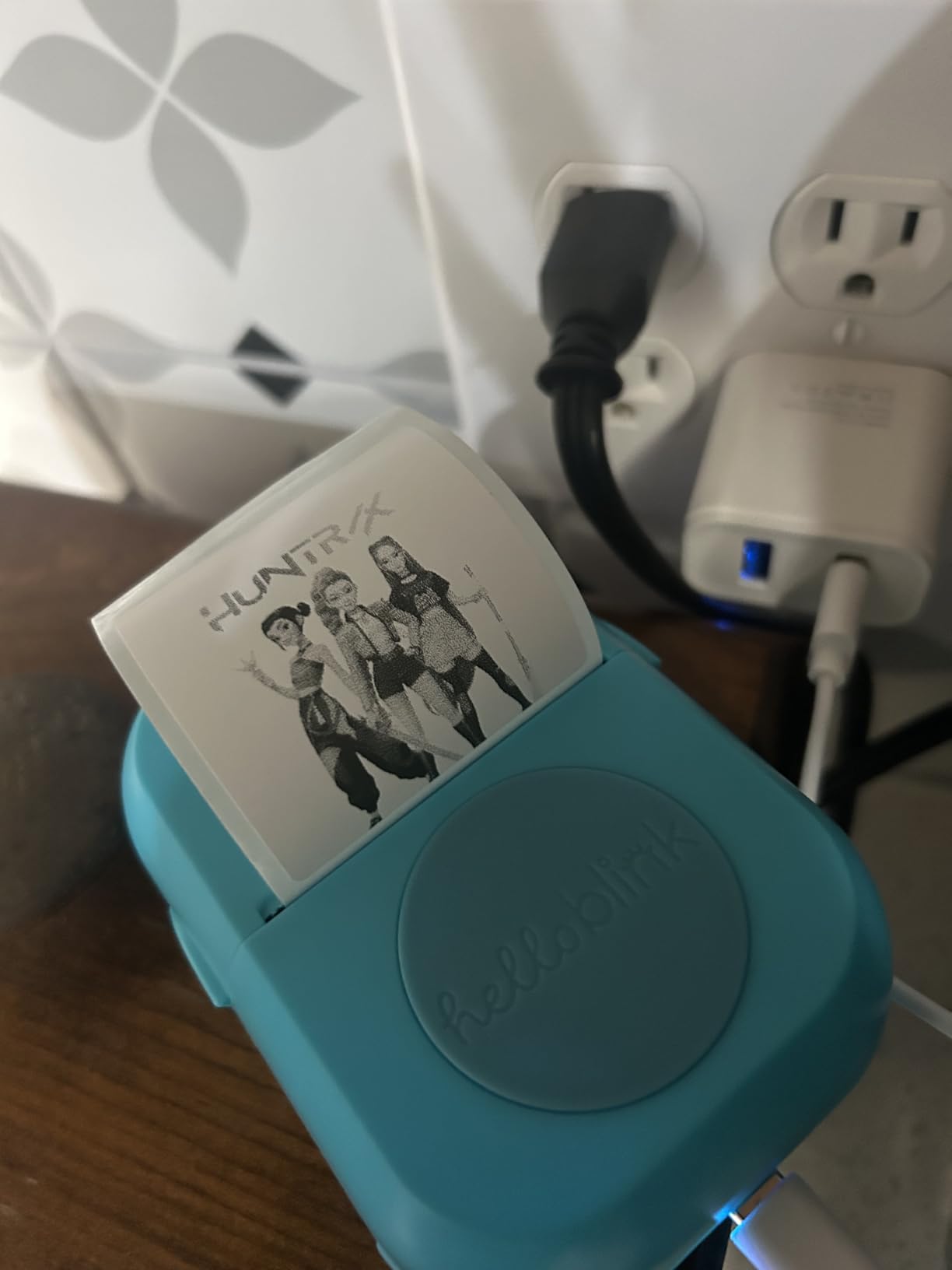 Sticker Maker by Hello Blink - Mini Stickers and Photo Printer - Small Portable Bluetooth Thermal Printer Sticker Machine for Kids Gifts - Aged 8+ - iPhone Android Compatible customer photo 2
