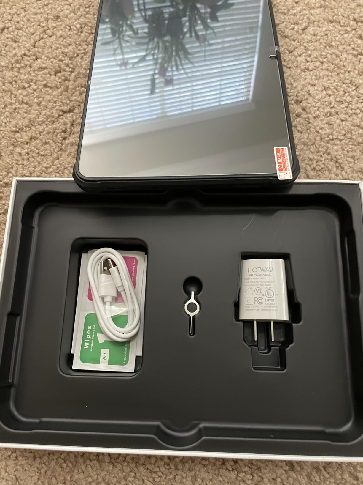 HOTWAV R8 Rugged Tablet Android 14, 10.1 inch HD+ Display 10800mAh Battery, Octa-Core 12GB RAM+128GB ROM+1TB Outdoor Tablet, IP68/IP69K Waterproof, 4G Dual SIM/5G WiFi customer photo 1