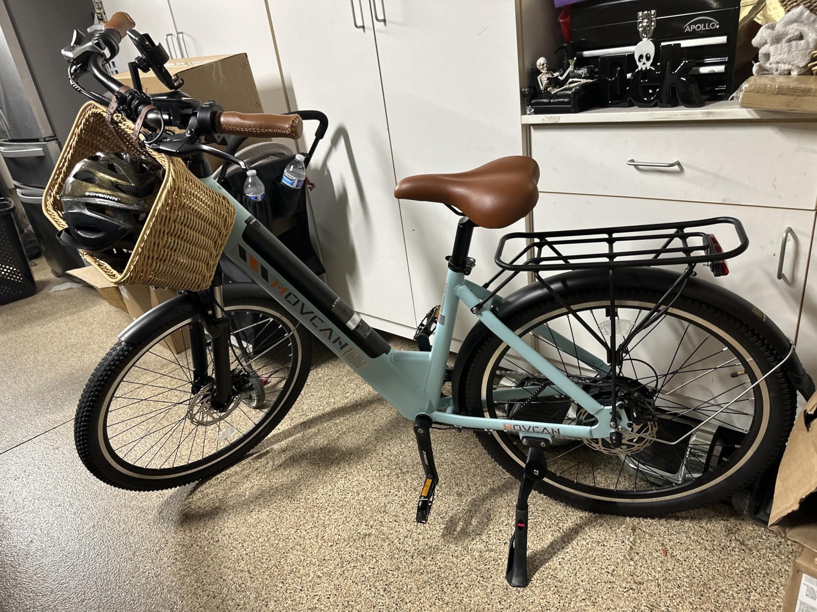 Movcan V80 Electric Bike, 1000W Motor 28MPH 26'' City Cruiser Ebike for Adults, 48V 13Ah Removable Battery Up to 70 Miles, 7-Speed Dual Disc Brake, Mountain E-Bike for Commuting customer photo 2