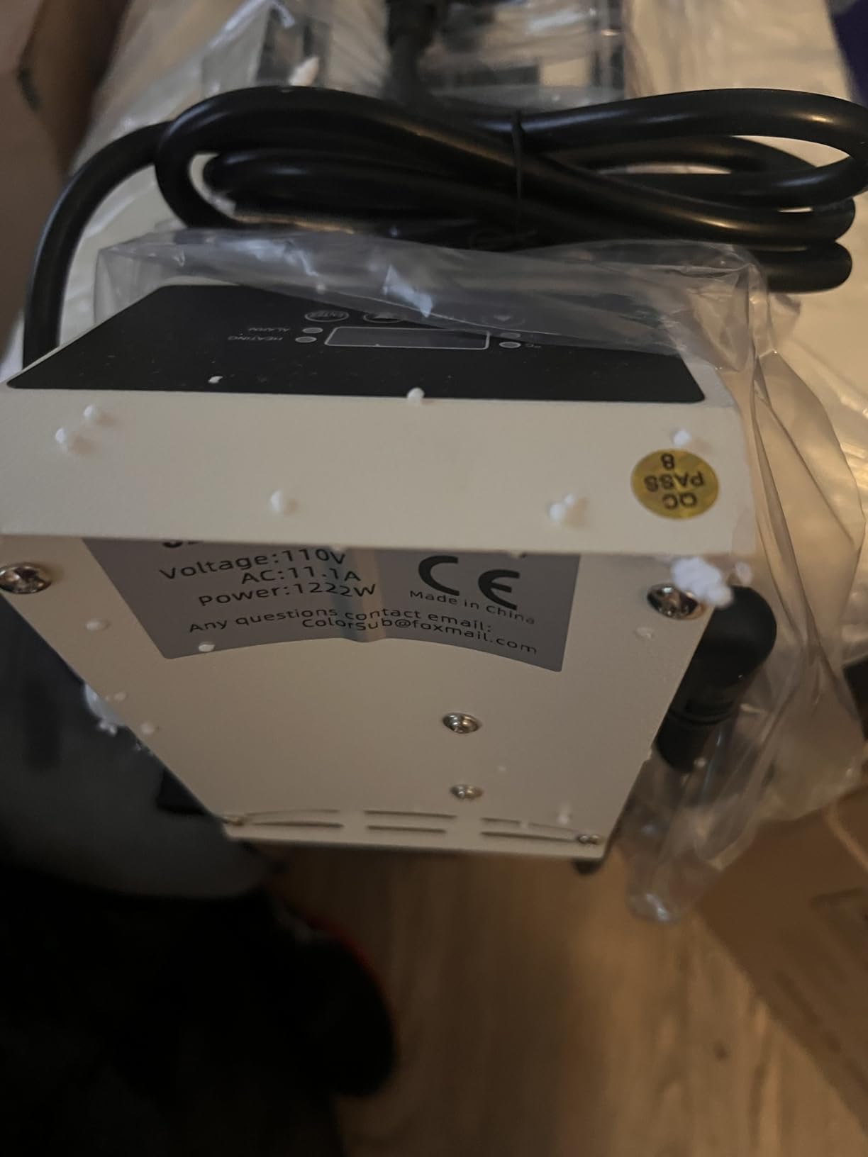 ColorSub Heat Press 15x15 inch Industrial Quality Heat Press Machine with Slide Out Drawer customer photo 2