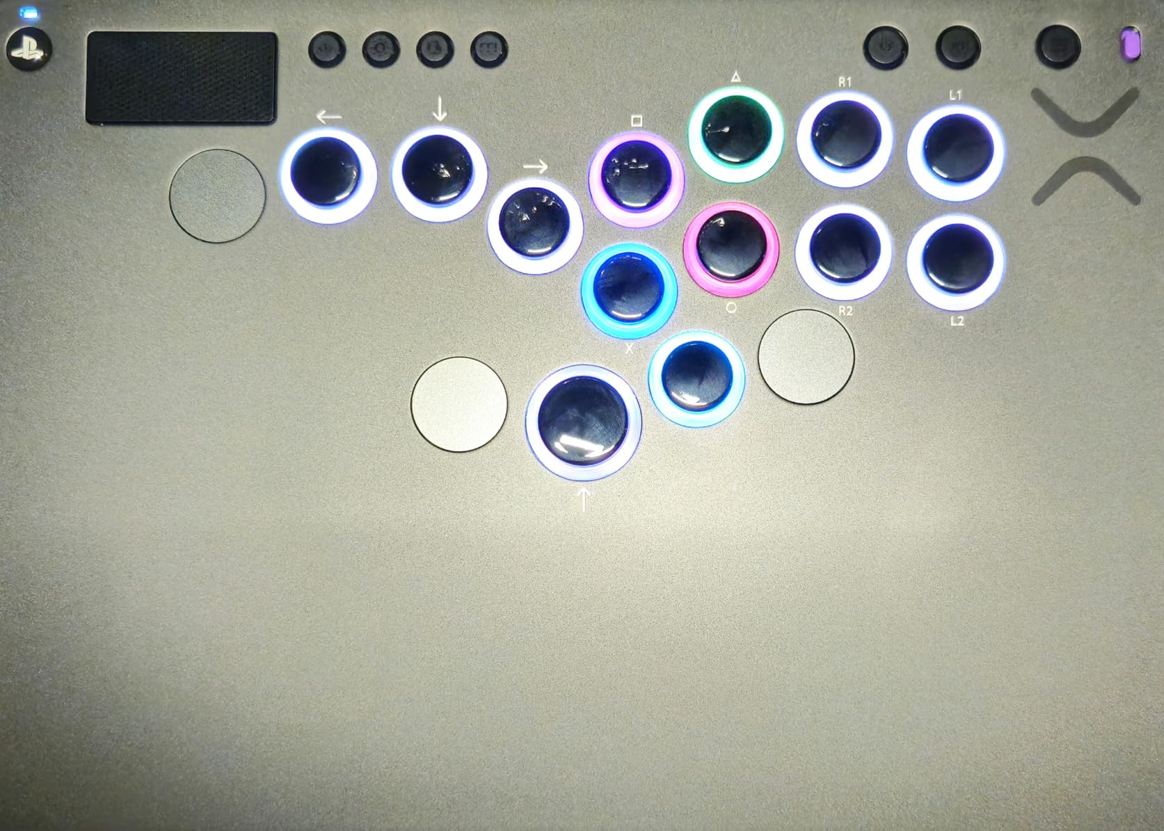 Turtle Beach Victrix Pro KO Leverless All Button Fight Stick for PlayStation 5, Officially Licensed PS5|PS4, Windows 10/11 PC, Customizable eSports Tournament Ready Controller, Arcade Controller, Gray customer photo 1