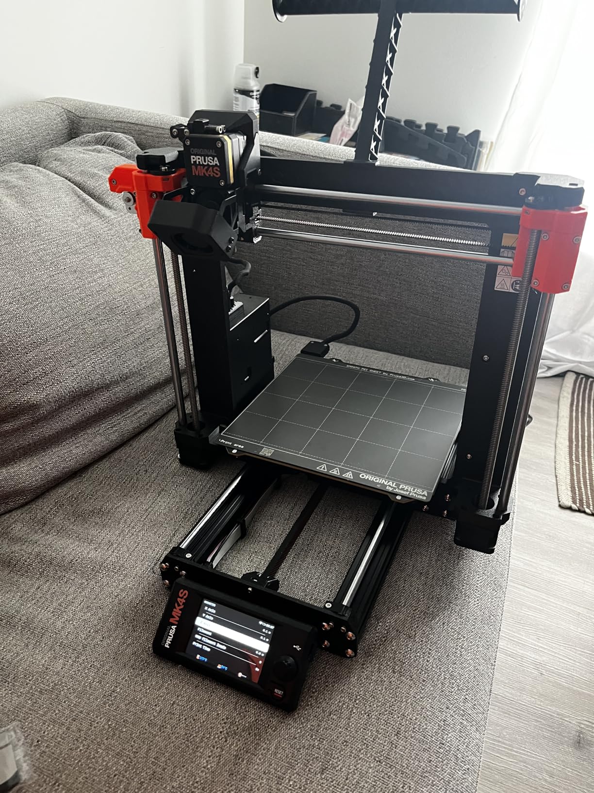 Original Prusa MK4S 3D Printer kit, Removable Sheets, Beginner-Friendly 3D Printer DIY Kit, Fun to Assemble, Automatic Calibration, Filament Sample Included, Print Size 9.84 x 8.3 x 8.6 in customer photo 2