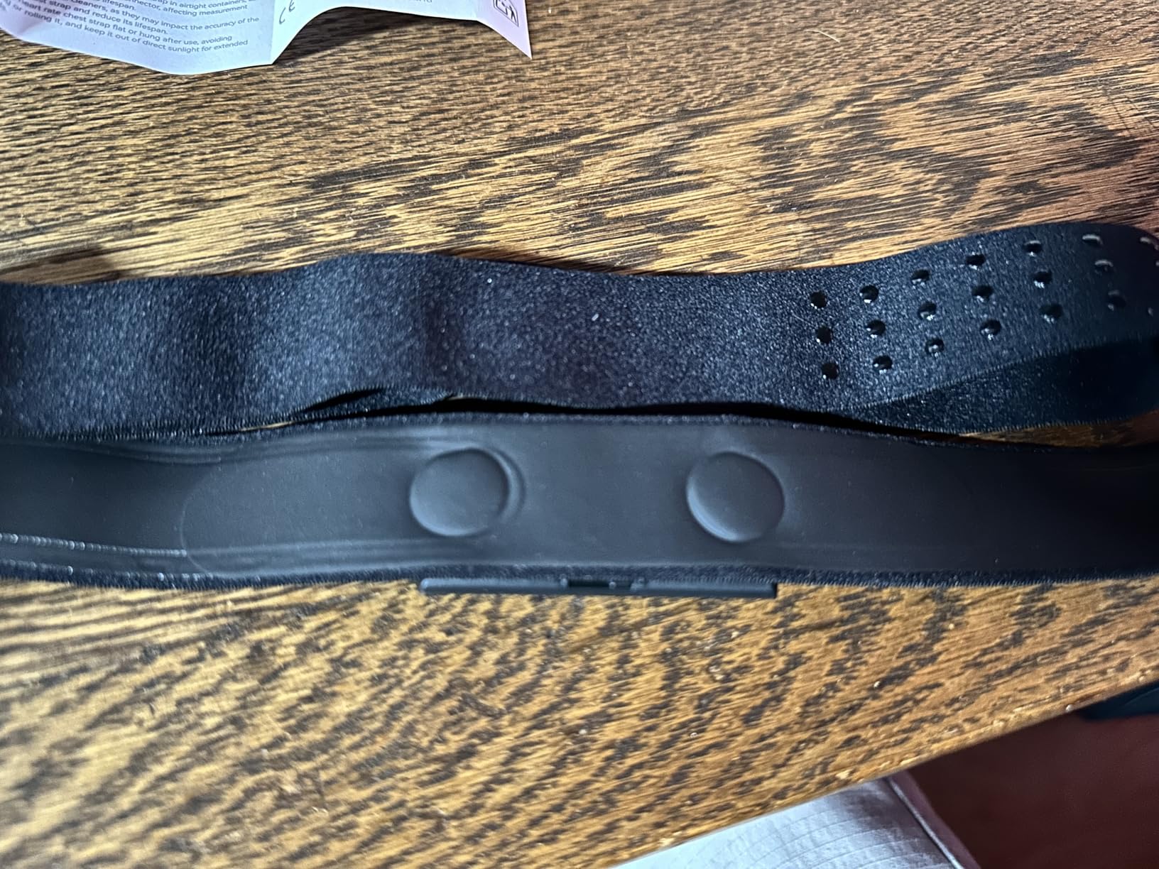 CYCPLUS Heart Rate Monitor Chest Strap H2Pro, Bluetooth ANT+ Heart Rate Monitor Chest Sensor with 500h Battery, IPX7 Waterproof and Dustproof customer photo 1