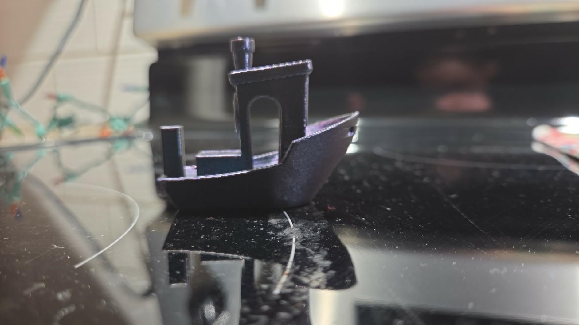 AD5M 3D Printer Fully Auto Calibration Print with 1-Click Max 600mm/s Speed, All-Metal CoreXY Structure Precise Printing, Easy-Maintenance Quick-Swap Nozzle, Print Size 220x220x220mm customer photo 1