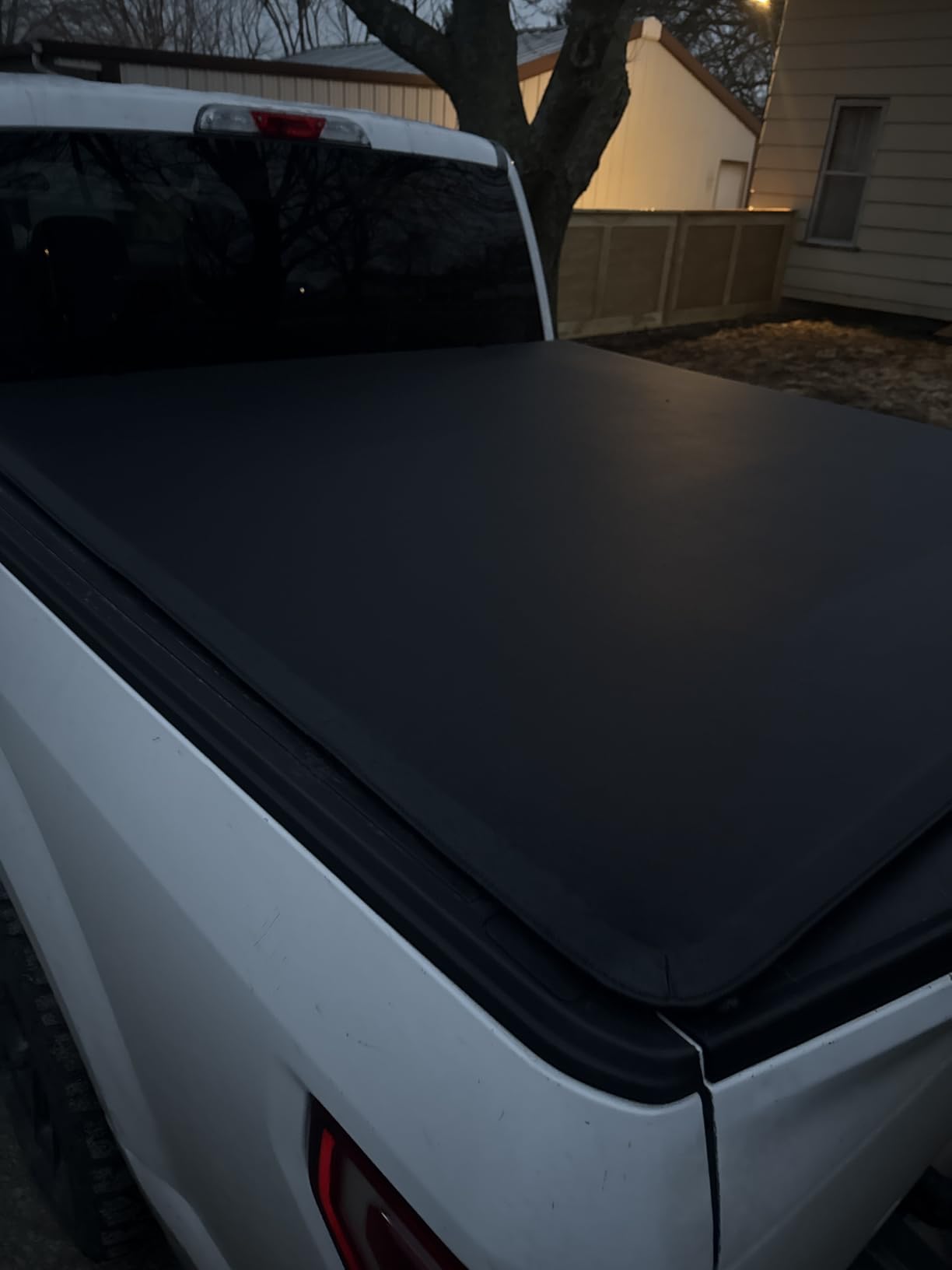 MOSTPLUS 5.5FT Quad Fold Hard Truck Bed Tonneau Cover Compatible with Ford F150 2015-2025 2026 Ford F-150 Bed On Top 4 Fold Aluminum Bed (67Inch) customer photo 2