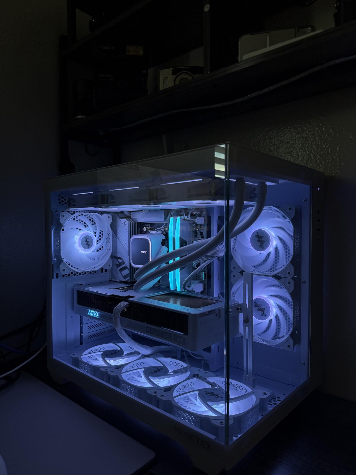 MSI MAG Coreliquid A13 360 White - AIO ARGB CPU Liquid Cooler - 360mm Radiator - LGA 1700/1851 / AM5/AM4 Compatible customer photo 1