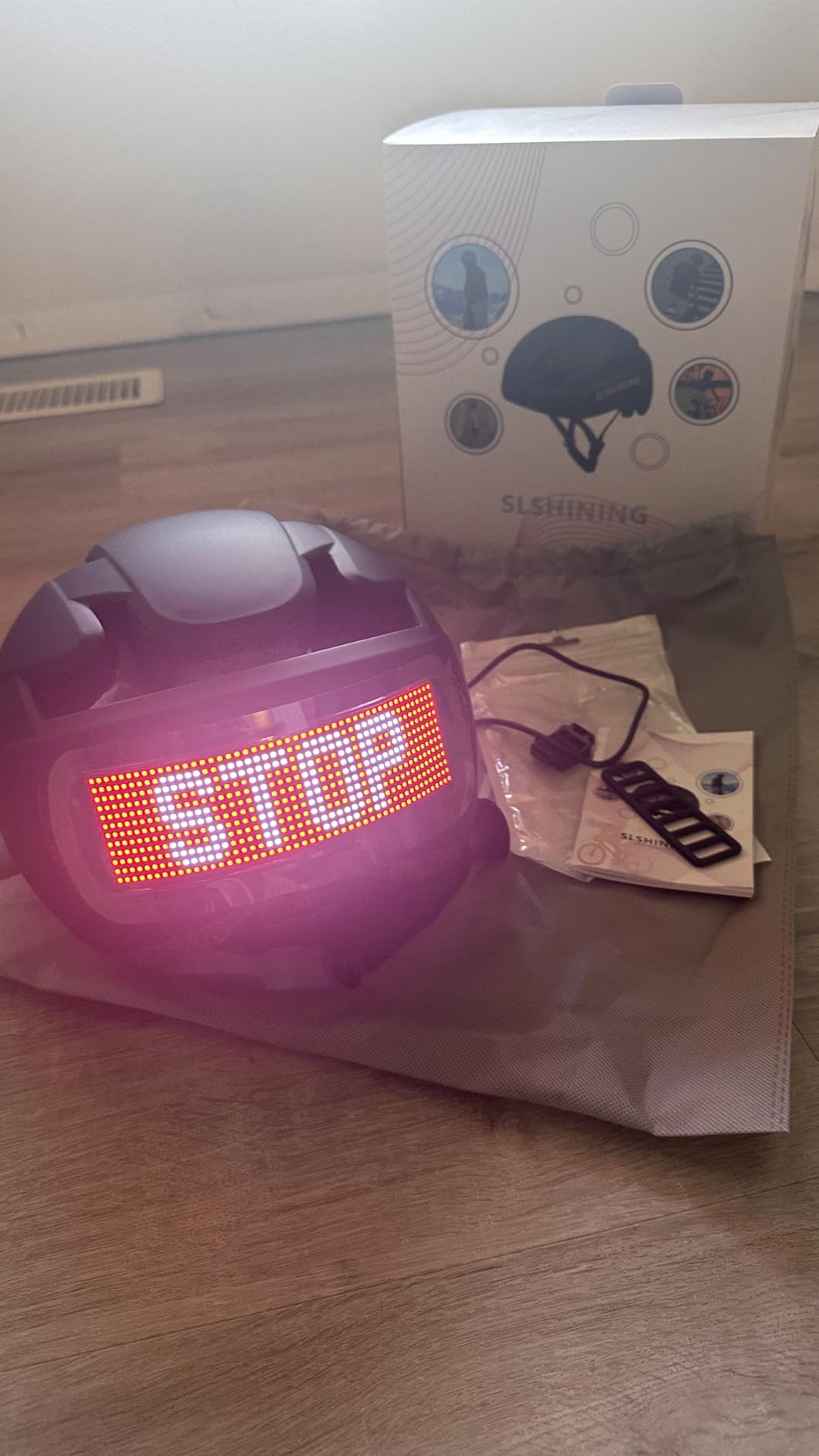 Smart Bike Helmet with Light: Bicycle Helmets for Adult Teens Mountain & Road Cycling Electric Scooter customer photo 2