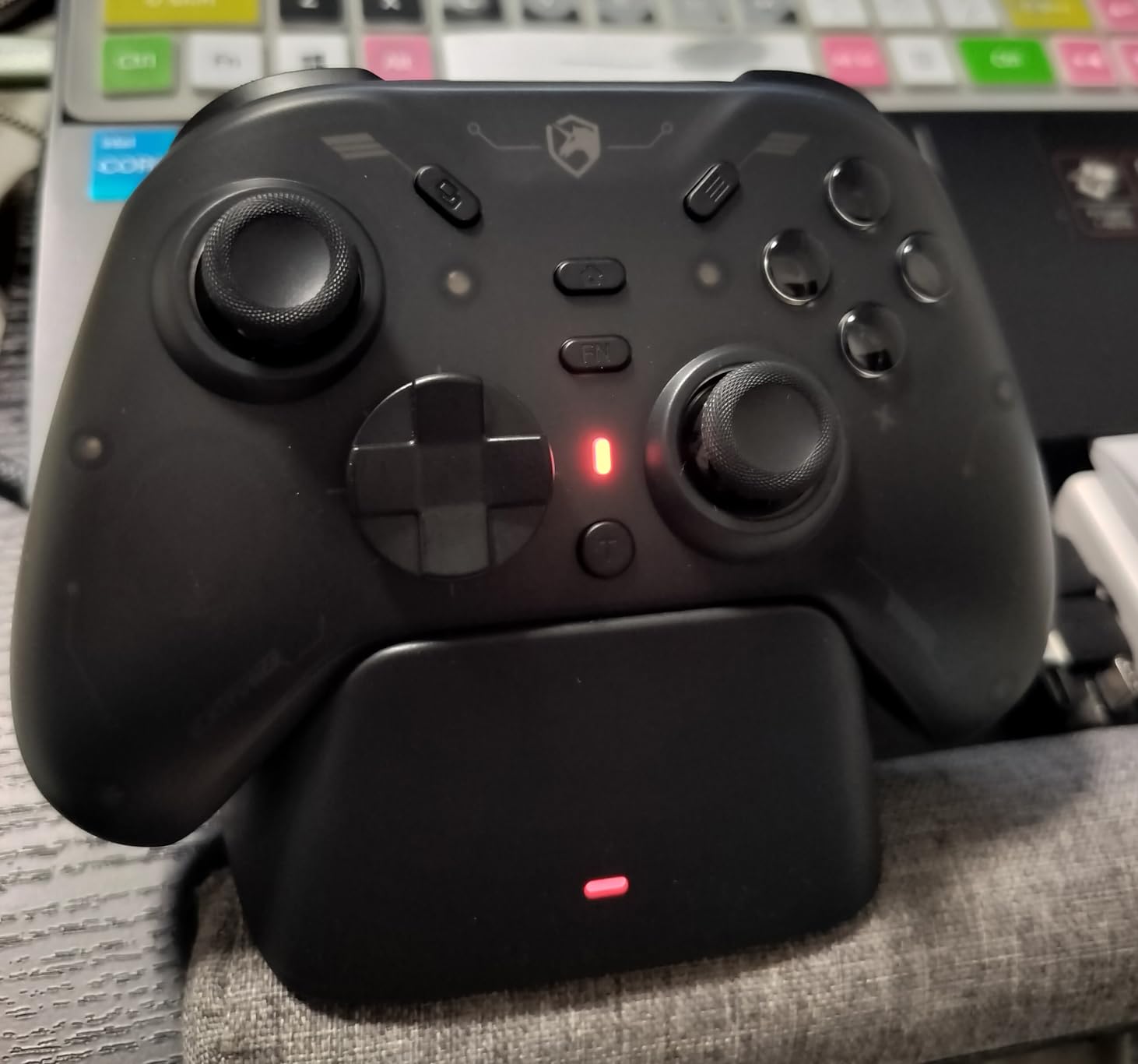 ECHTPower Wireless PC Gaming Controller - Hall Effect Joystick, 2.4G & Wired 1000Hz Polling Rate, 800mAh Battery, Adjustable Turbo/Vibration - for PC/Switch/iOS/Android customer photo 1