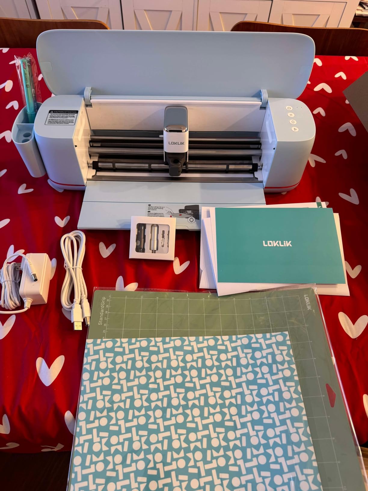 LOKLiK Cutting Machine 2 by HTVRONT - 5 in 1 Vinyl Cutter Machine customer photo 2