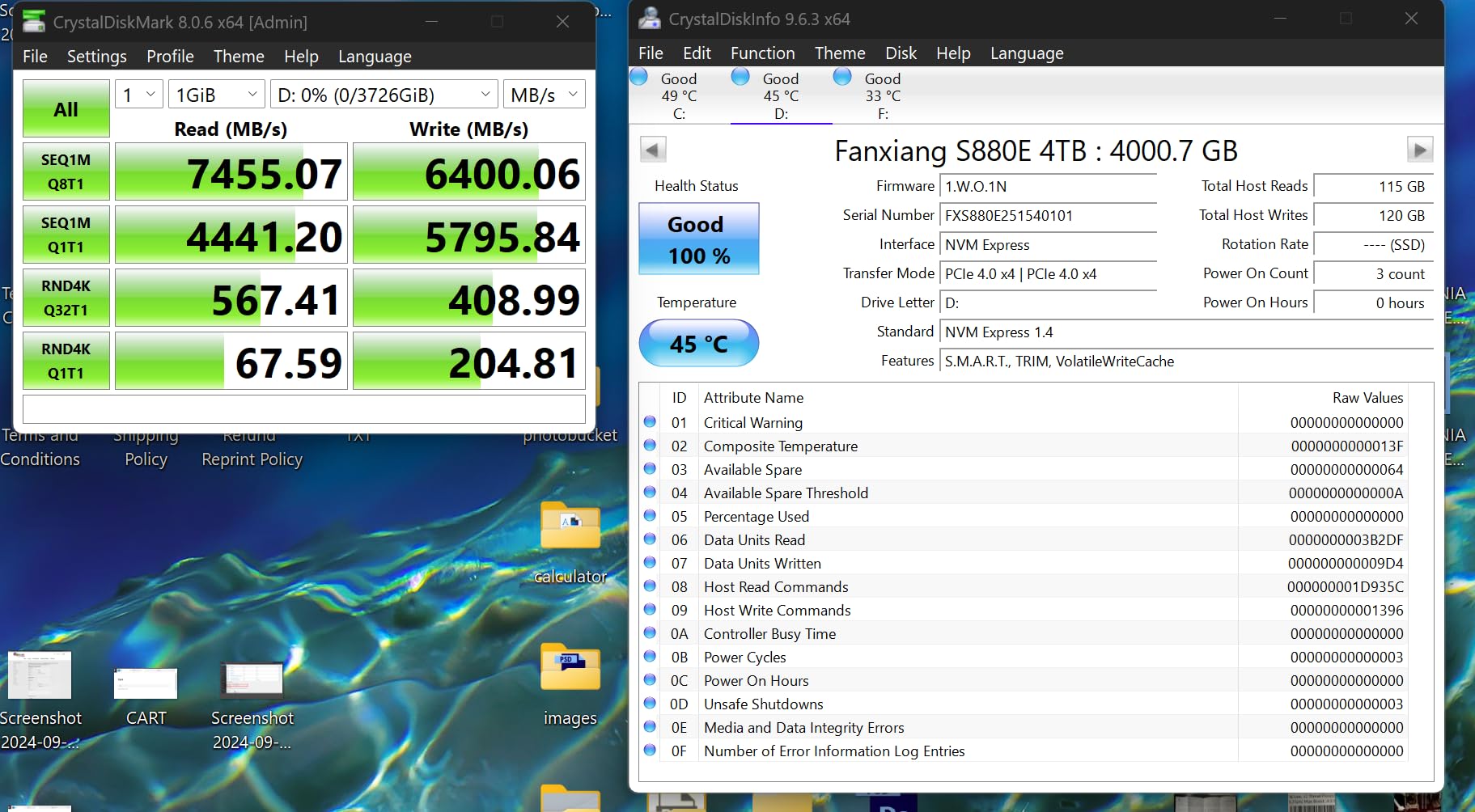 fanxiang 4TB NVMe SSD PCIe Gen 4 Gaming SSD for PS5, Up to 7000MB/s M.2 2280 SSD Compatible with PS5 Storage Expansion, Internal Solid State Drive for Gamers, Professionals, Creators S880E customer photo 1