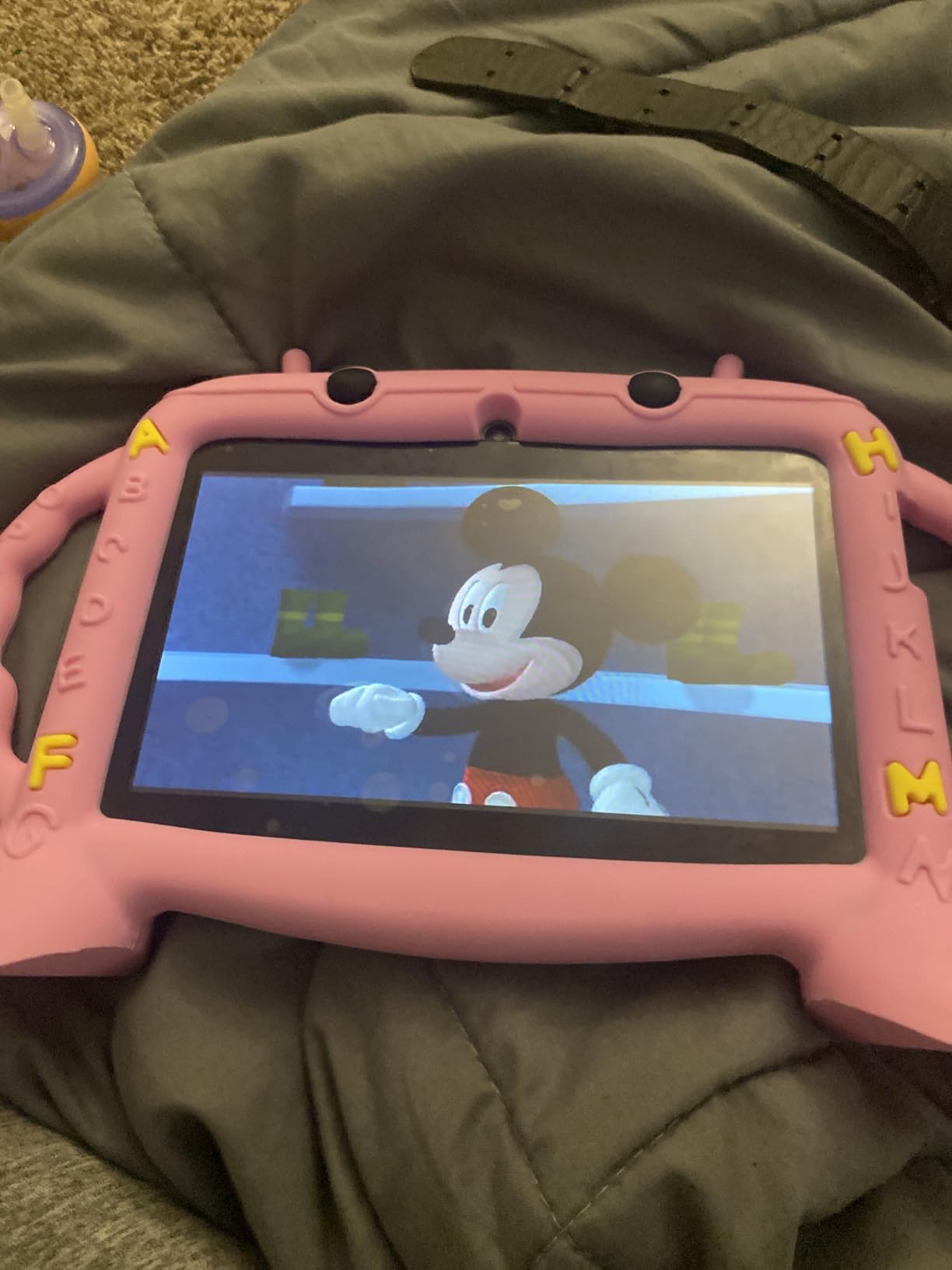 Kids Tablet, 7 inch Tablet for Kids 2-10, Educational Learning Toddler Tablet Android 11, 3GB RAM+32GB ROM Storage, Google Play YouTube, Baby Girl boy Present (Purple) customer photo 1