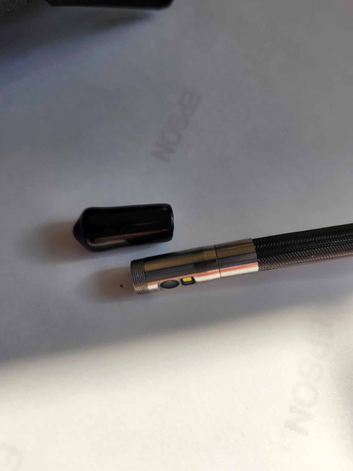 FOXWELL Y400 Two-Way Articulating Borescope with Light, 0.24in Ultra-Slim Probe, 220° Articulation, IPS HD Screen, Industrial Endoscope Inspection Camera for Automotive Engine, HVAC & Plumbing - 5.3FT customer photo 1