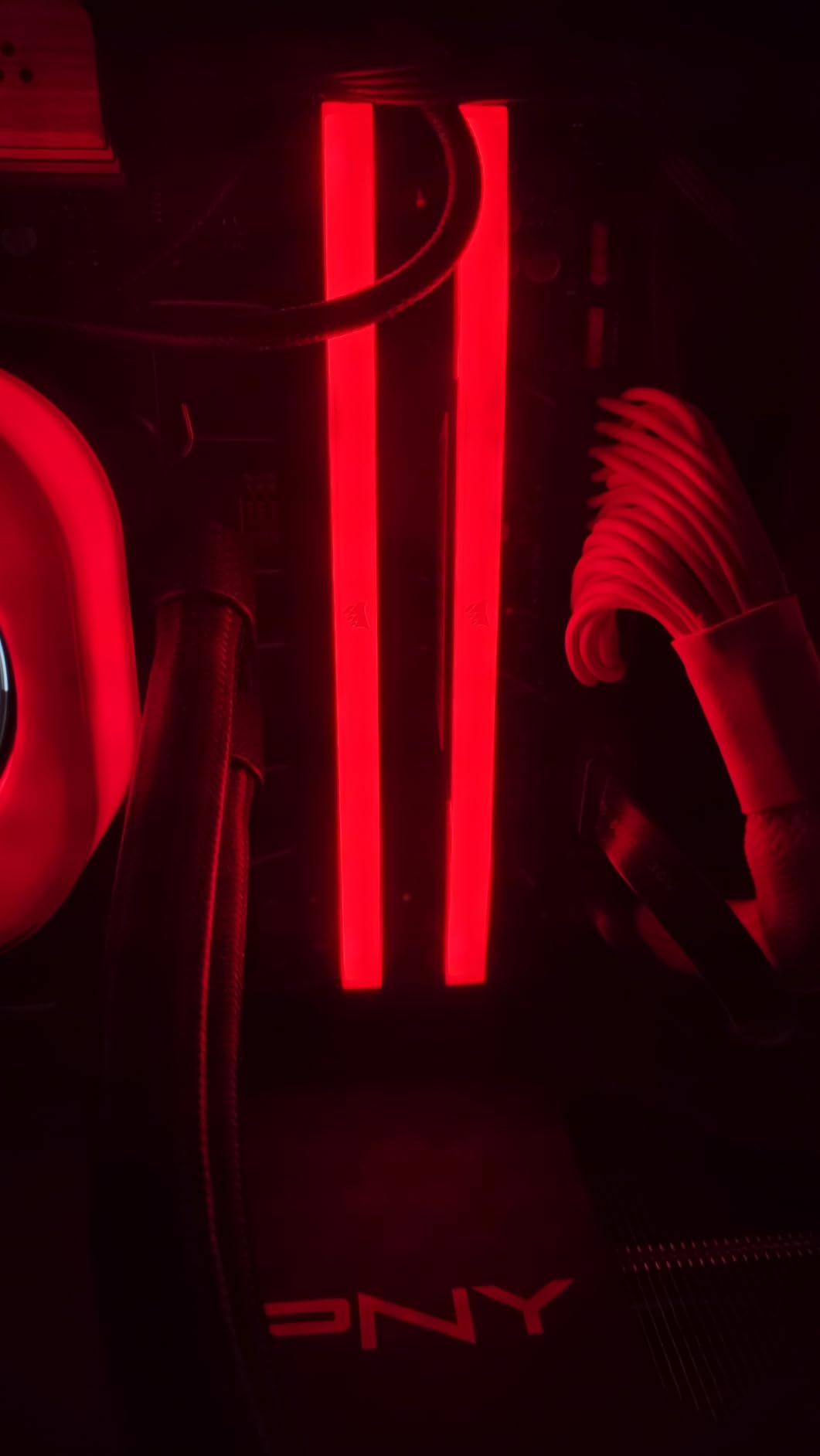 CORSAIR Vengeance RGB DDR5 RAM 32GB (2x16GB) 6000MHz CL30-36-36-76 1.4V AMD Expo & Intel XMP Desktop Computer Memory - White (CMH32GX5M2B6000Z30W) customer photo 1