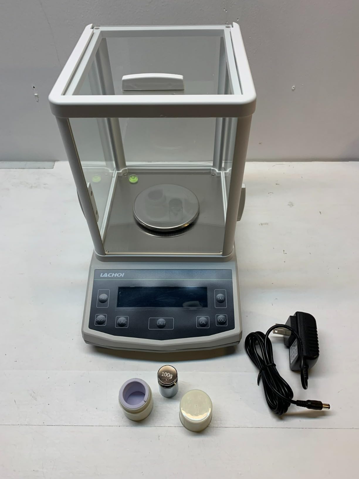 Analytical Balance 0.0001g*120g Laboratory Scale 0.1mg Accuracy High Precision Lab Scale Jewelry Scale Digital Scale 0.0001g (0.1mg*120g with Calibration Weight) customer photo 2