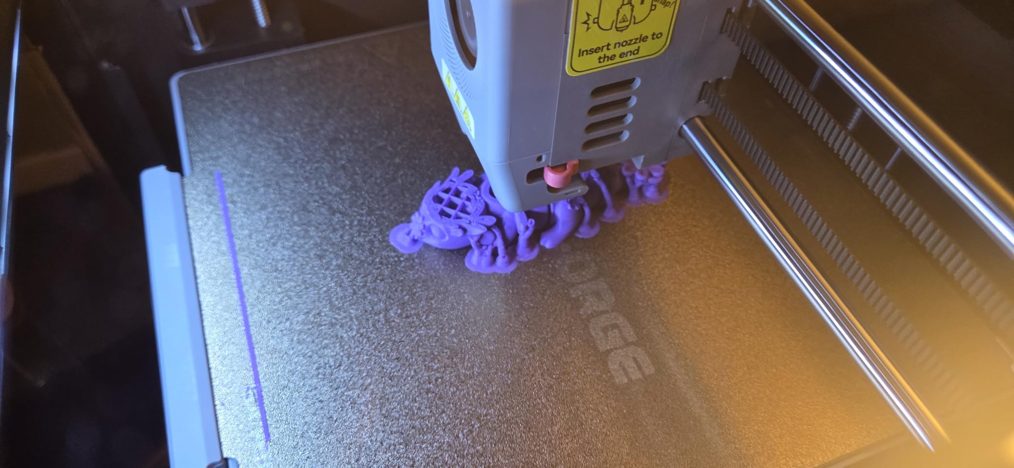 FLASHFORGE AD5M Pro 3D Printer 600mm/s High Speed & Precision, Full-Auto Calibration with 0.4&0.6mm Nozzle Bundle, CoreXY Structure & Auxiliary Chamber Cooling, ≤50 dB Quite Printing Camera Printers customer photo 2